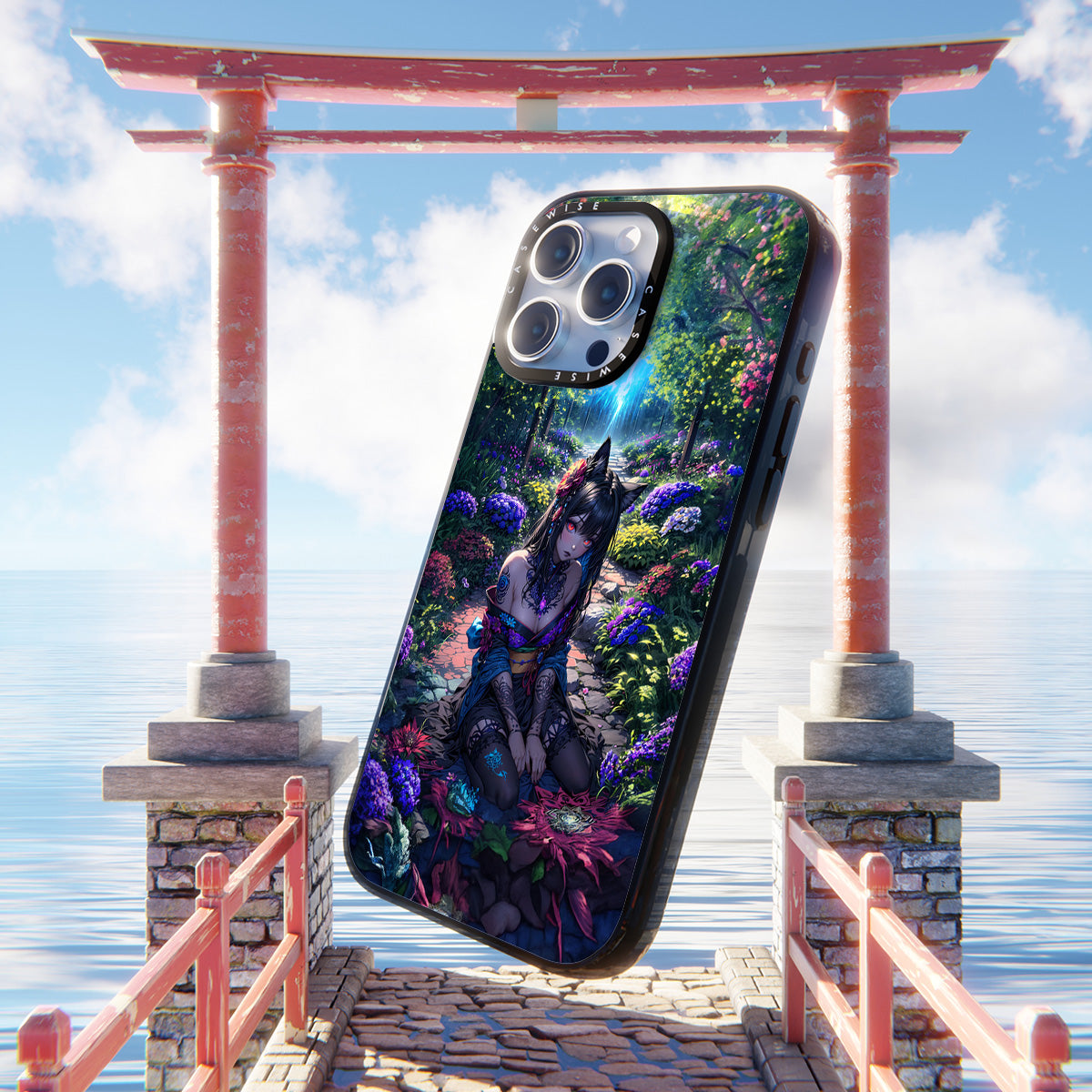 Floral Nature Girl - Case