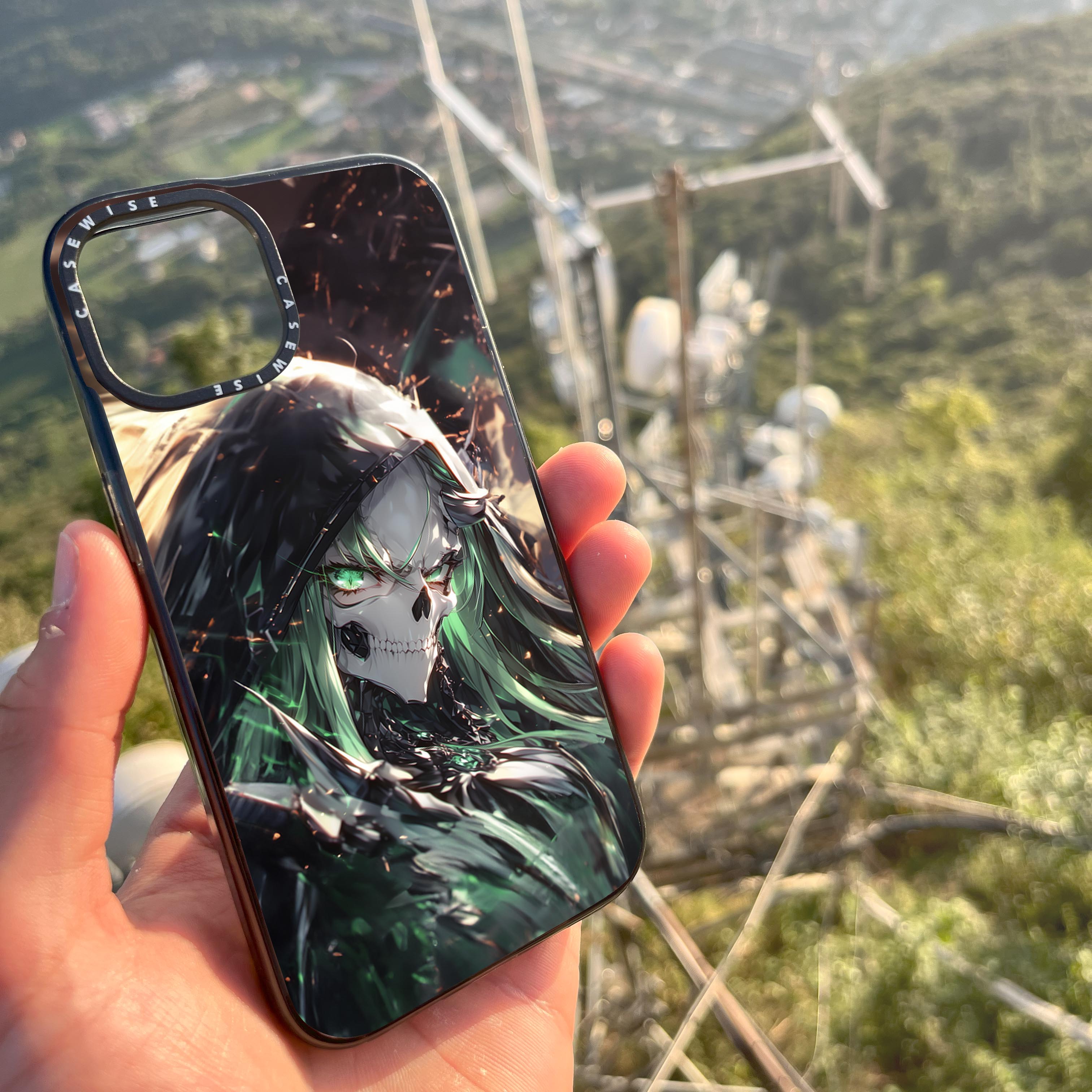 The Green Skull Girl - Case