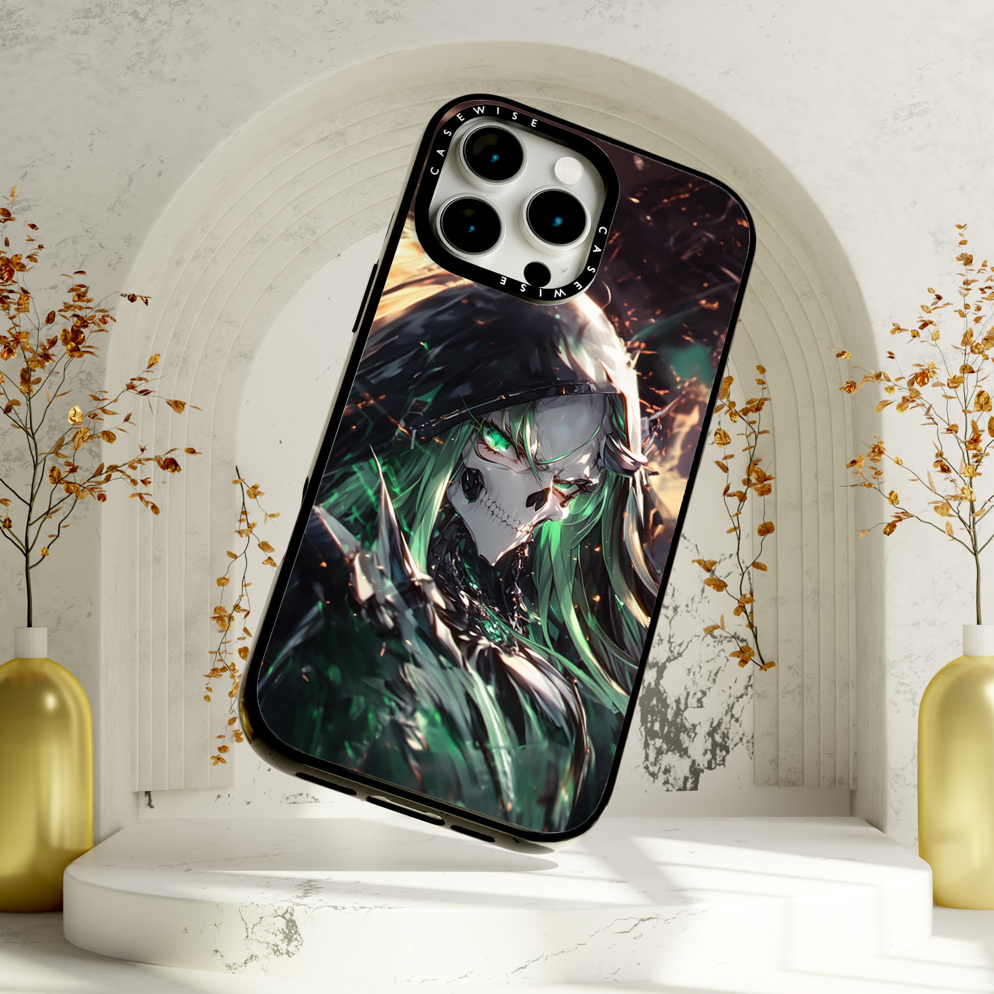 The Green Skull Girl - Case
