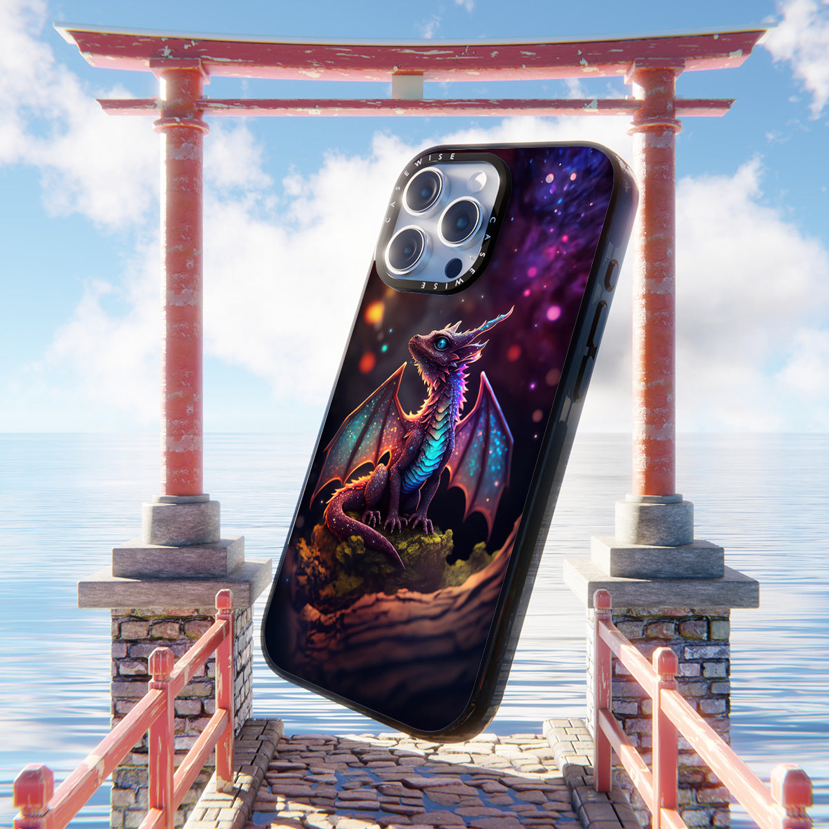 Rainbow Dragon Cub - Case