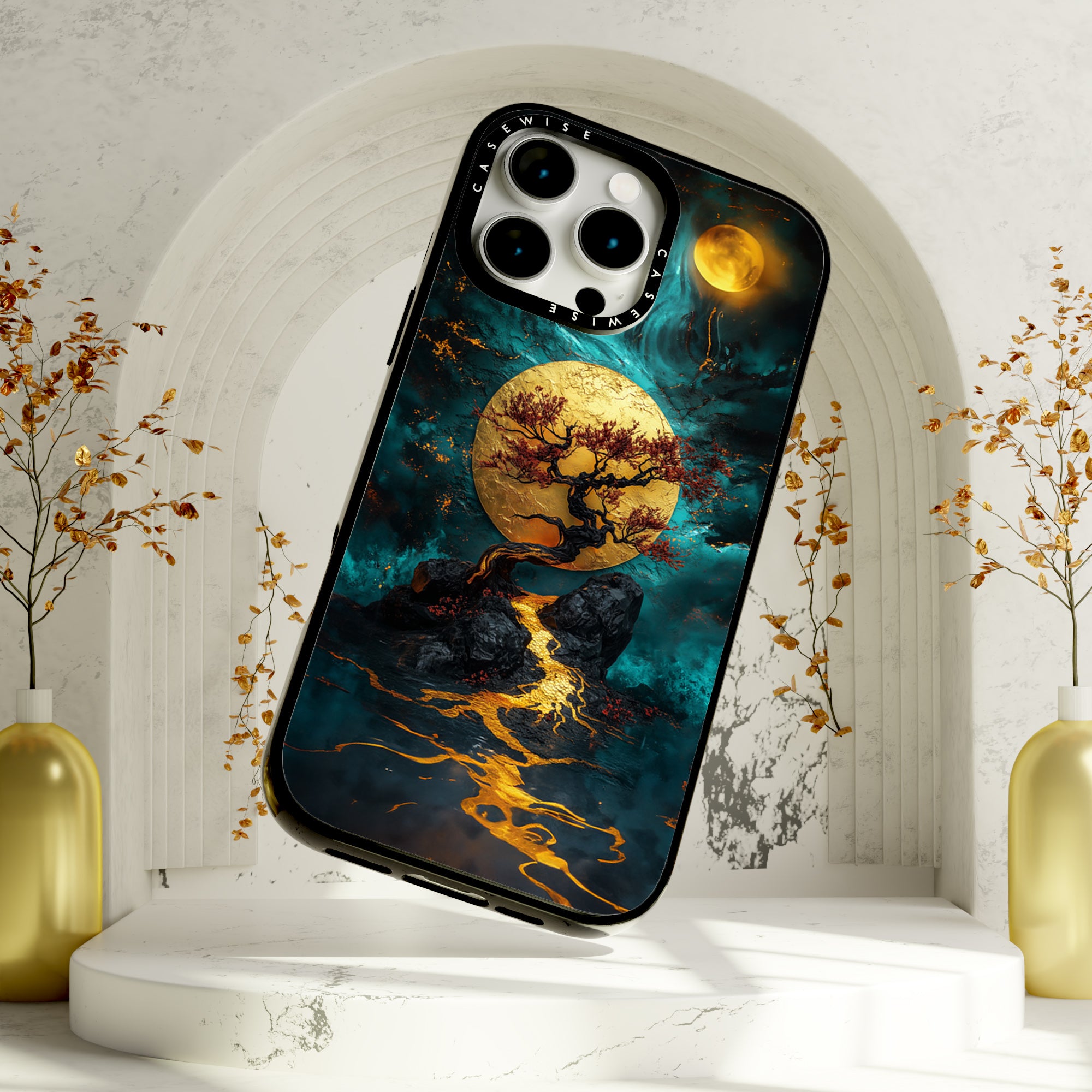 Golden Veined World - Case