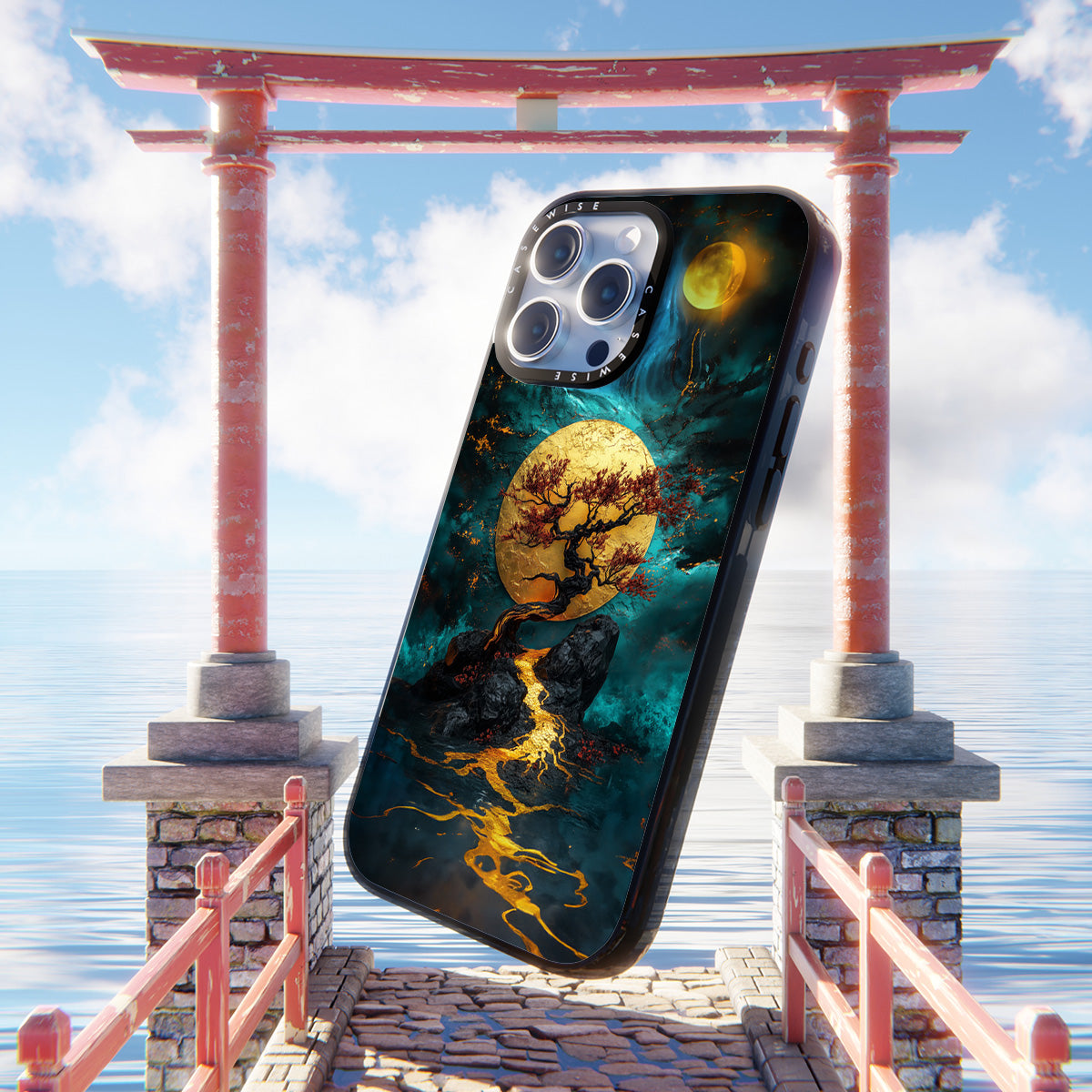 Golden Veined World - Case