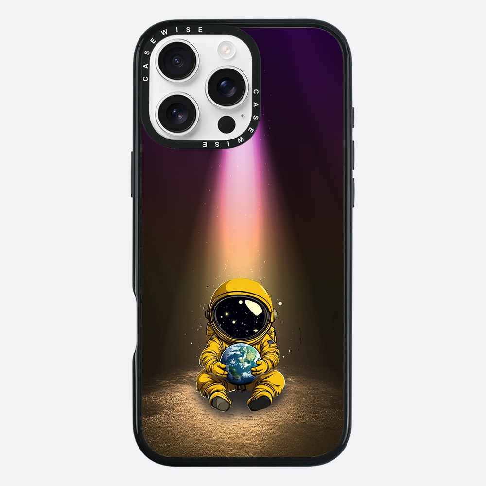 Light Astronaut Holding Earth Funny - Case