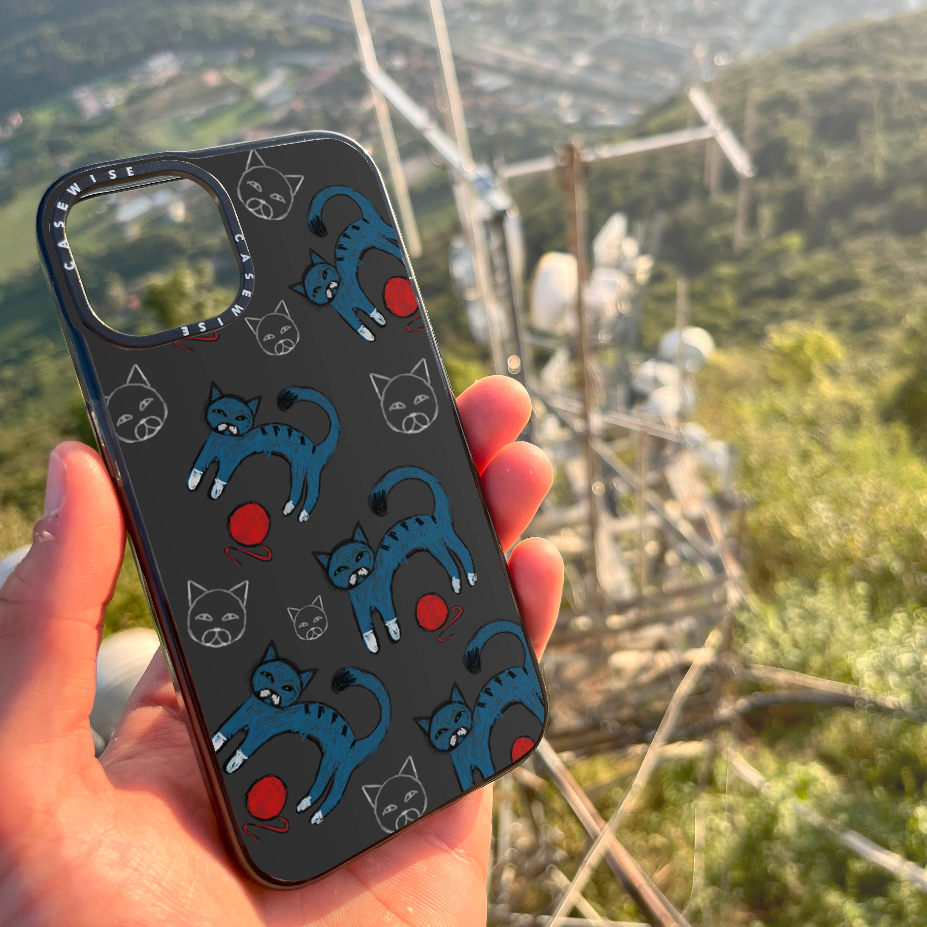 Blue cat - Case