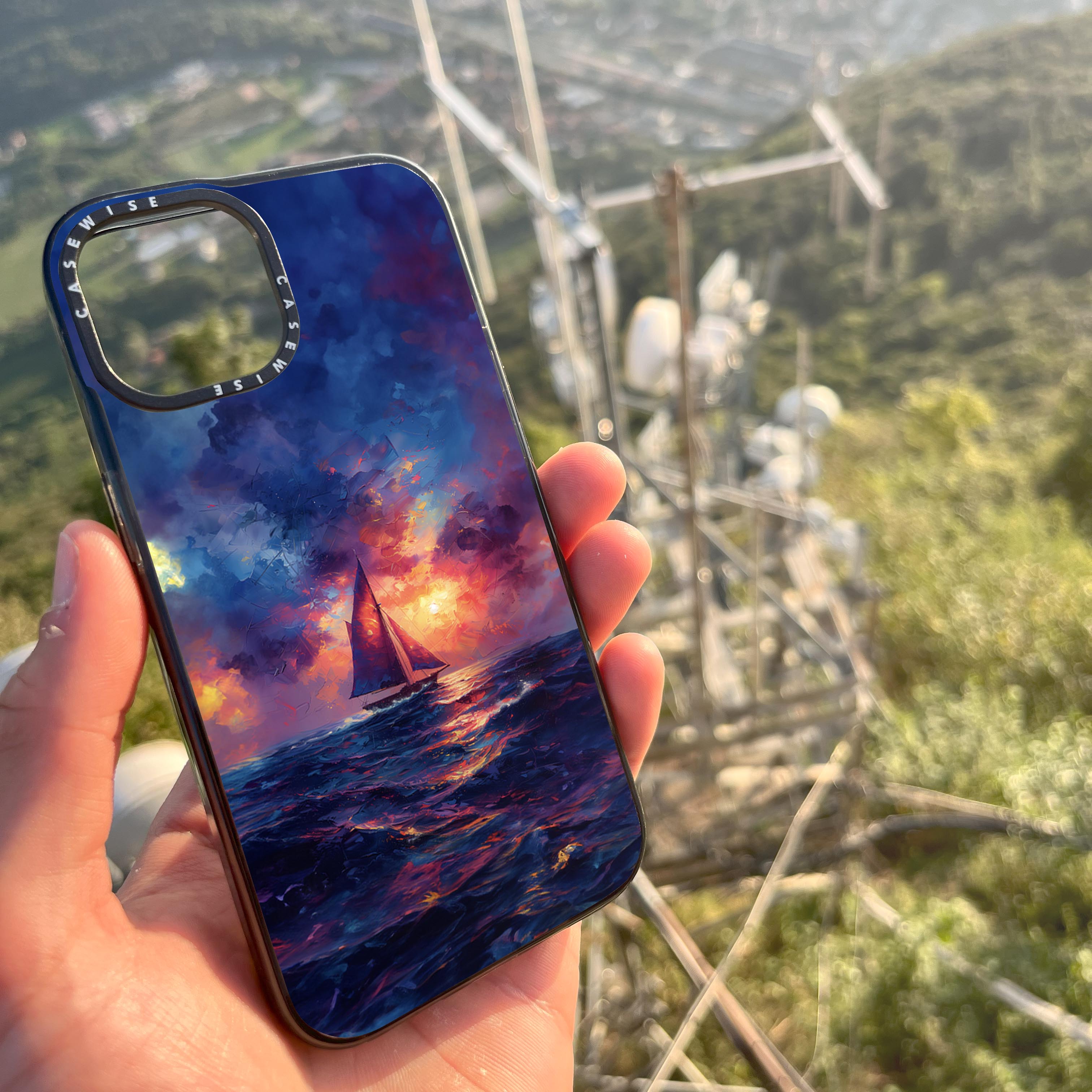 Sailing in Sunset - Case