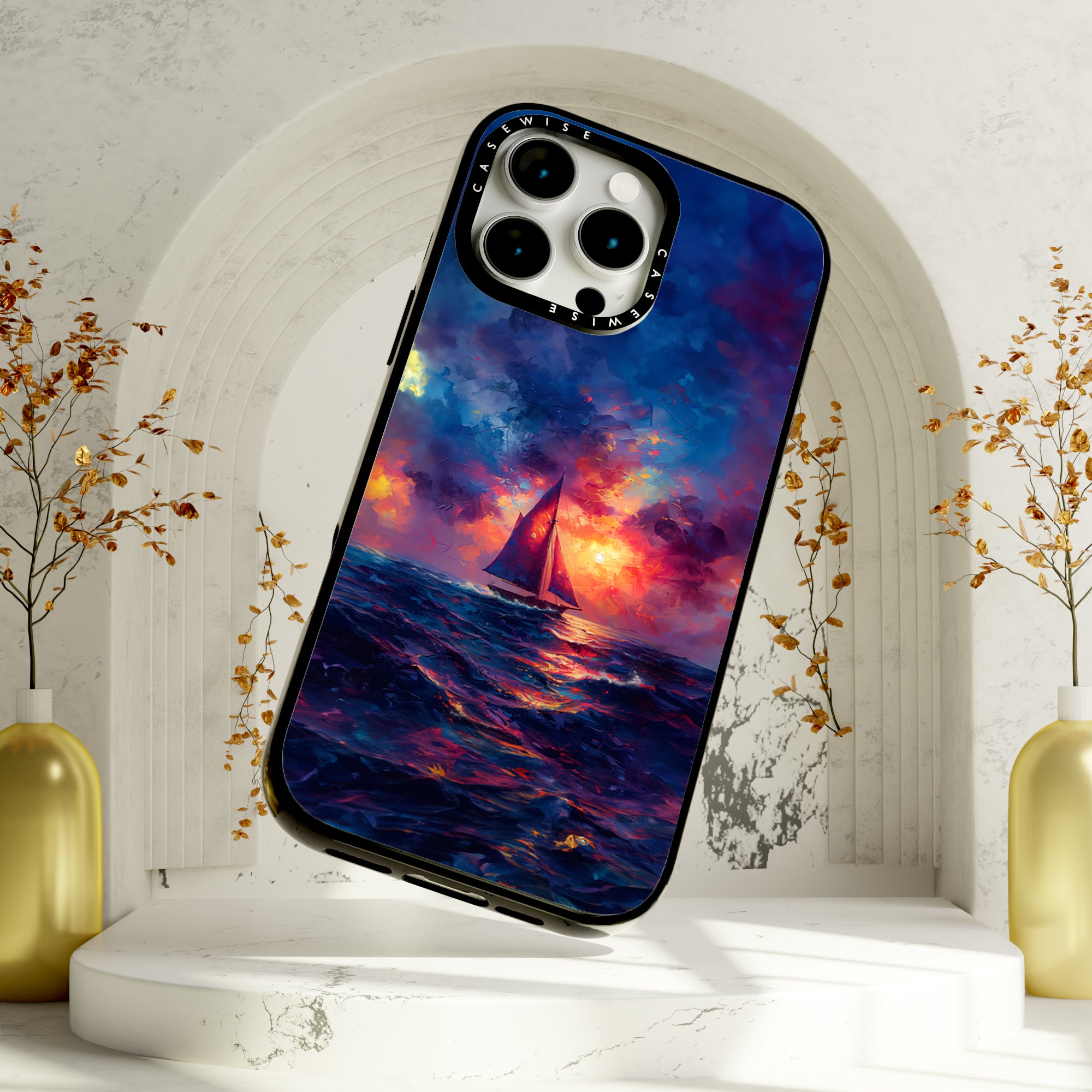 Sailing in Sunset - Case