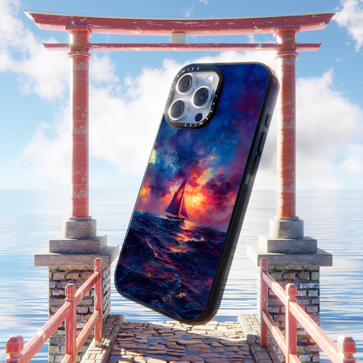 Sailing in Sunset - Case