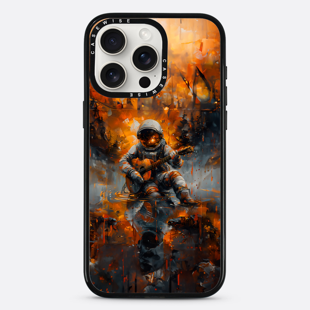 Orange August Astronaut - Case