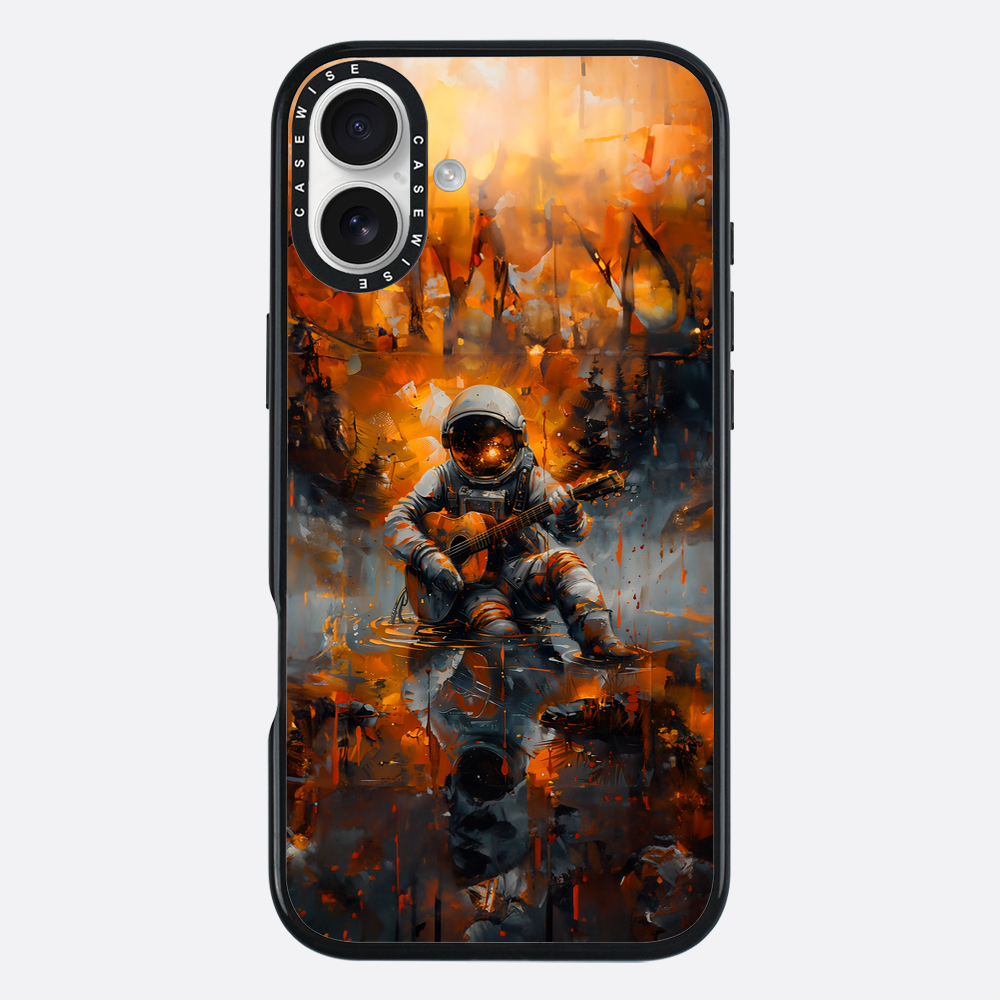 Orange August Astronaut - Case