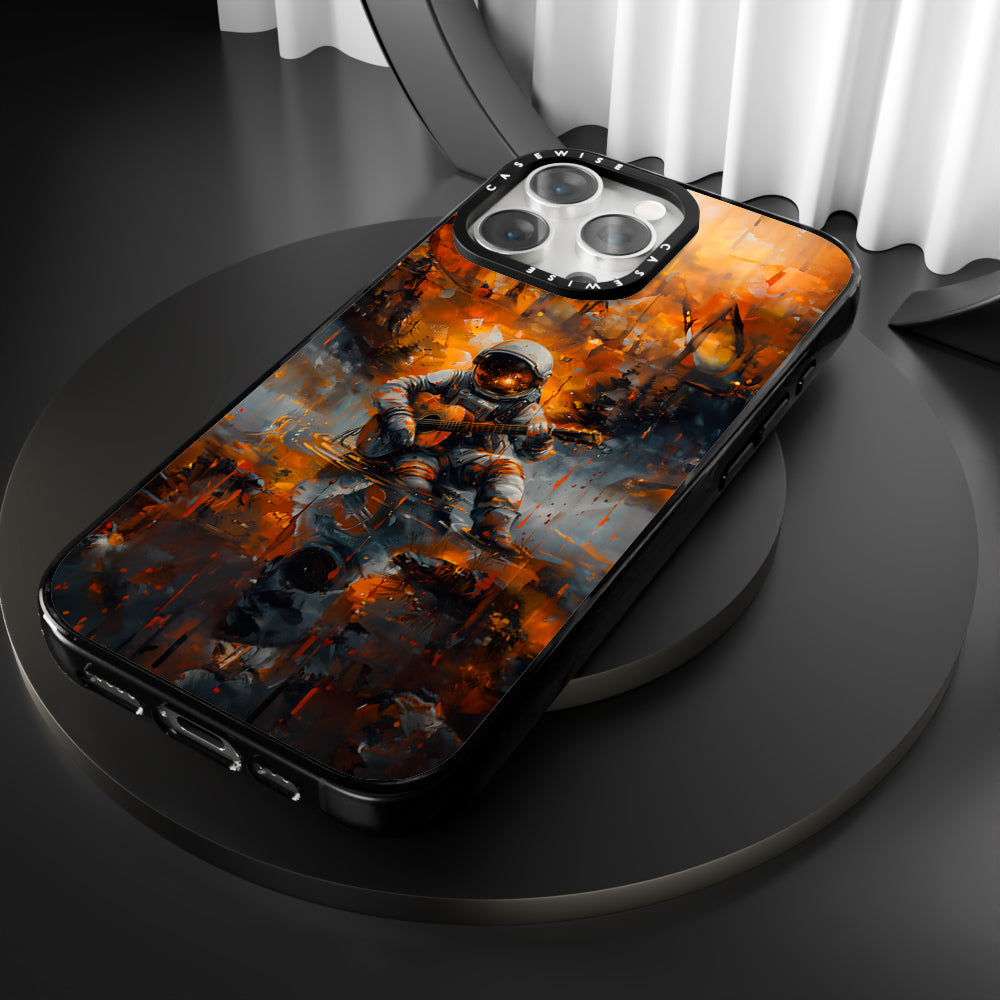 Orange August Astronaut - Case