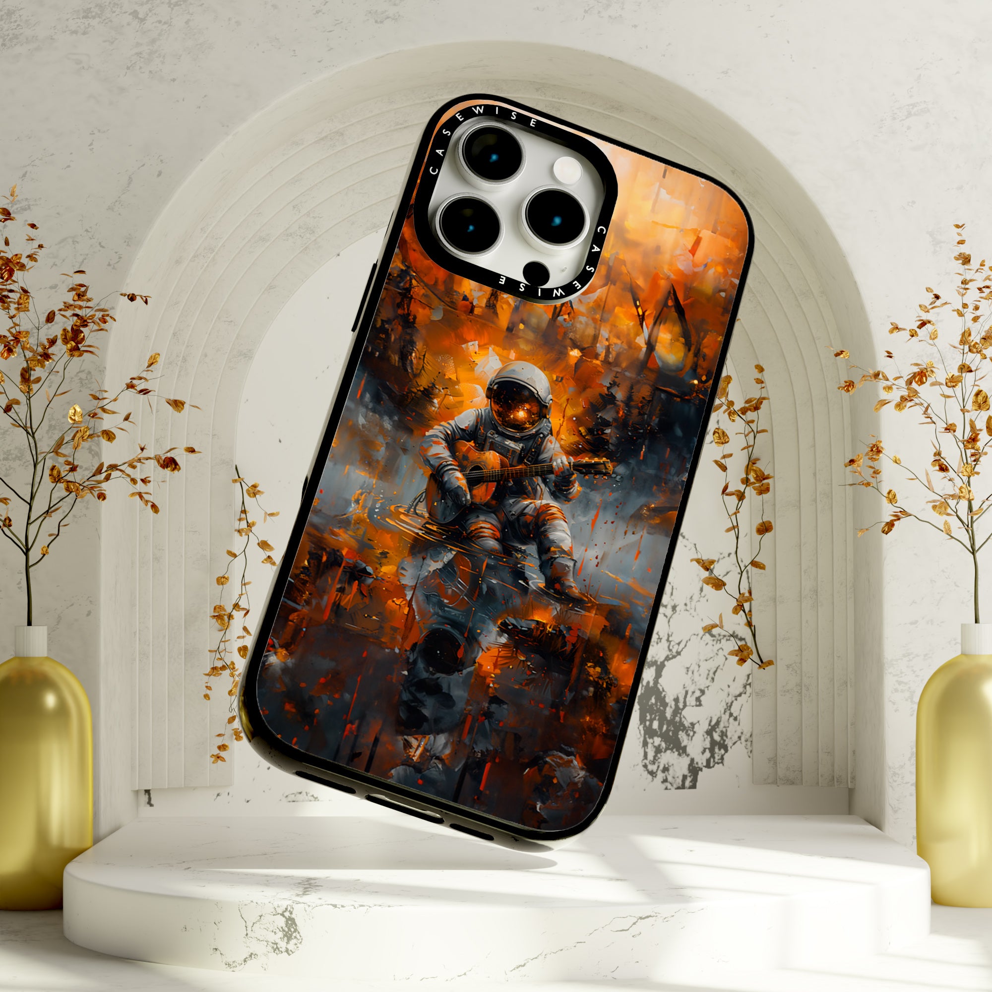 Orange August Astronaut - Case