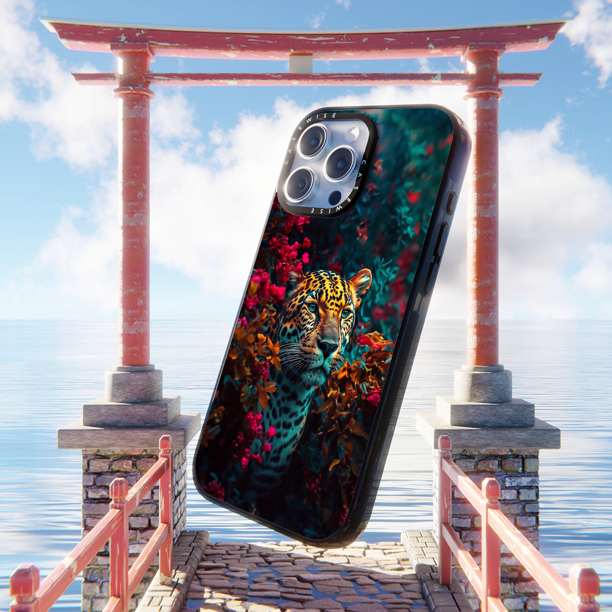 Jaguar in Roses - Case