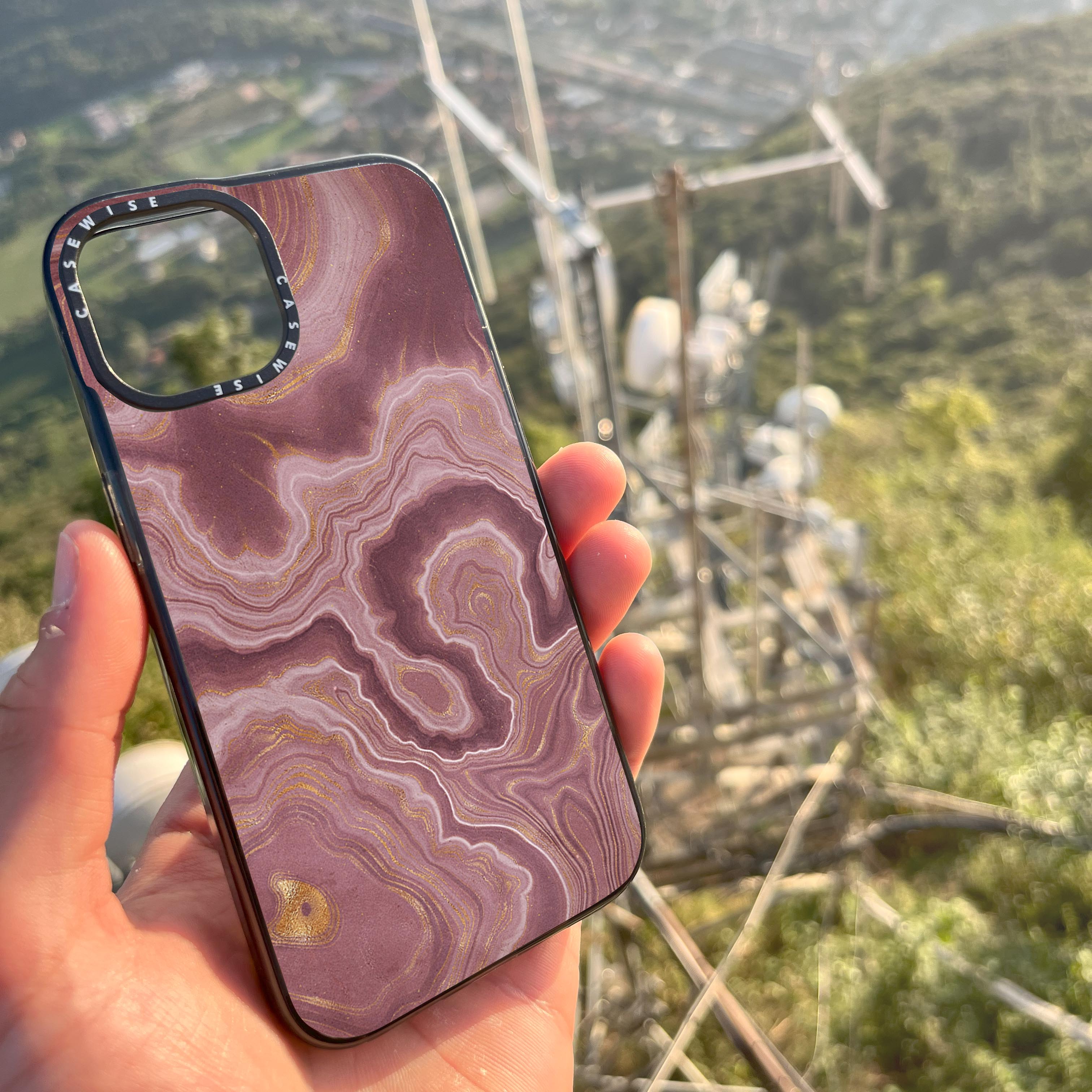 Pink Agate Texture 04 - Case