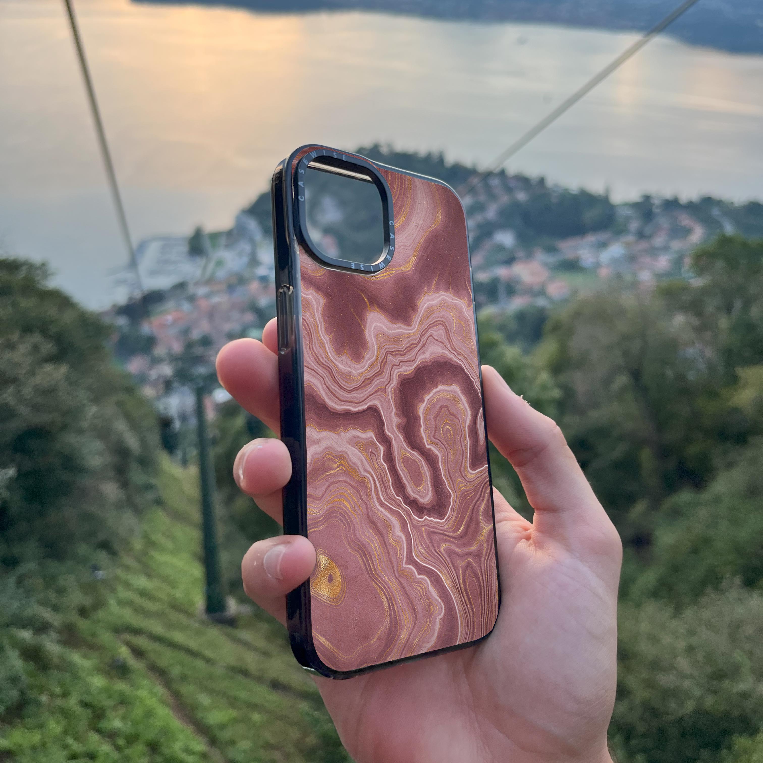 Pink Agate Texture 04 - Case
