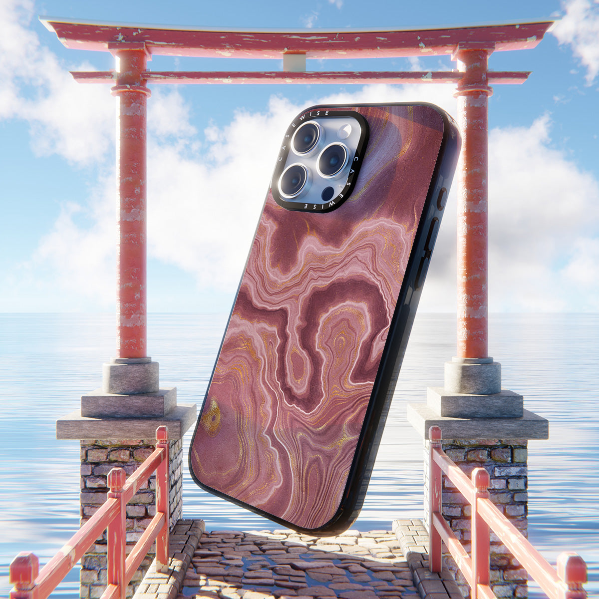 Pink Agate Texture 04 - Case