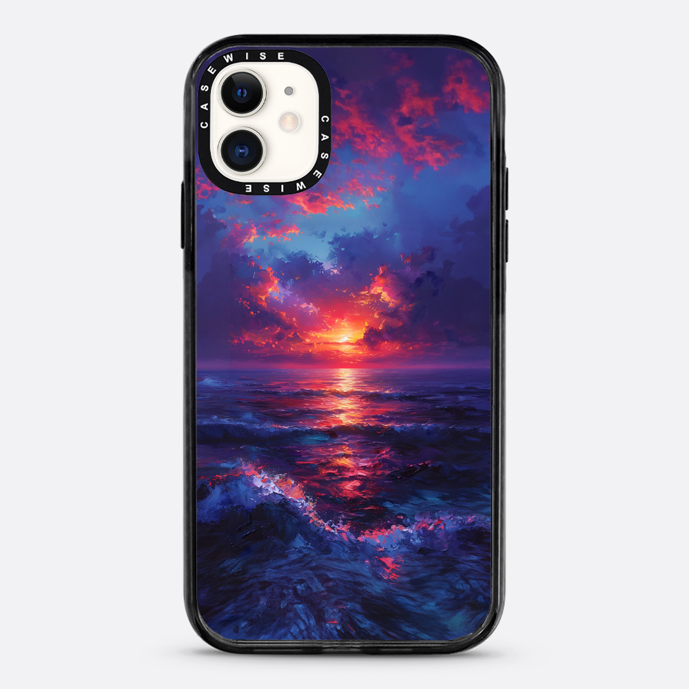 Midnight Sunset Ocean - Case