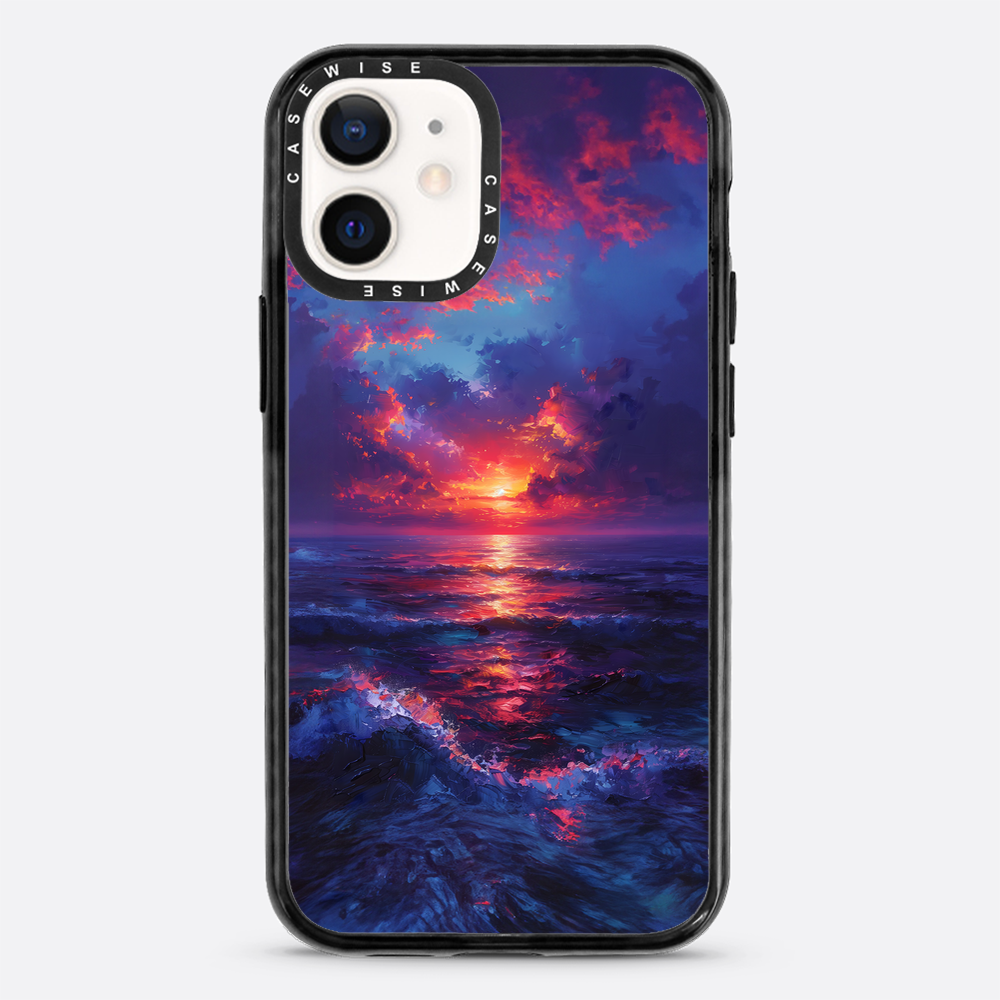 Midnight Sunset Ocean - Case