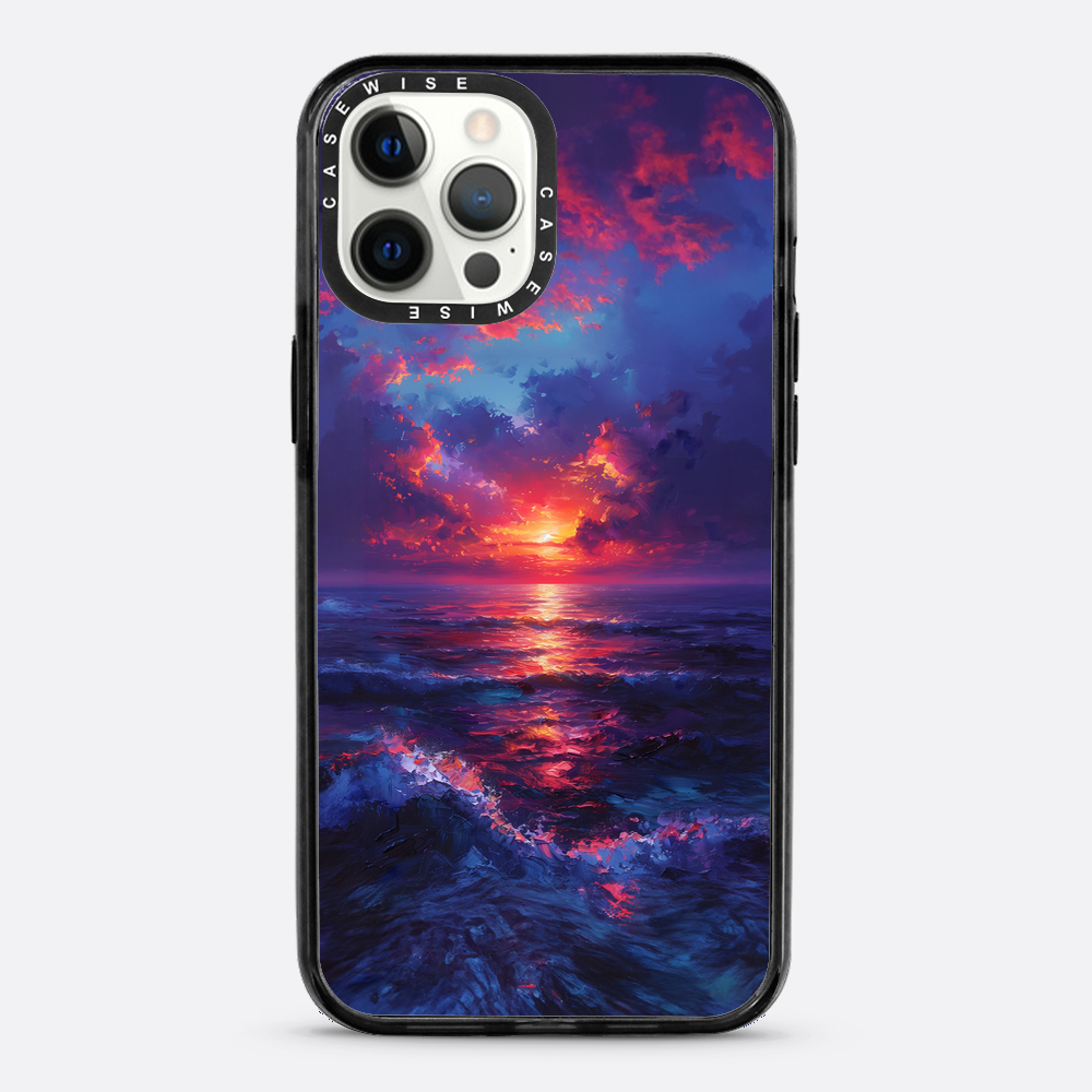 Midnight Sunset Ocean - Case