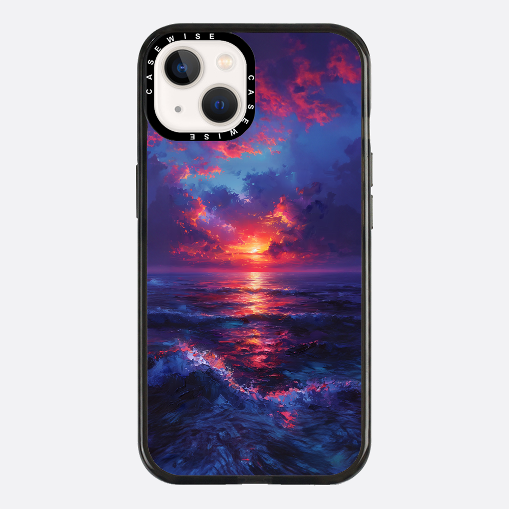 Midnight Sunset Ocean - Case