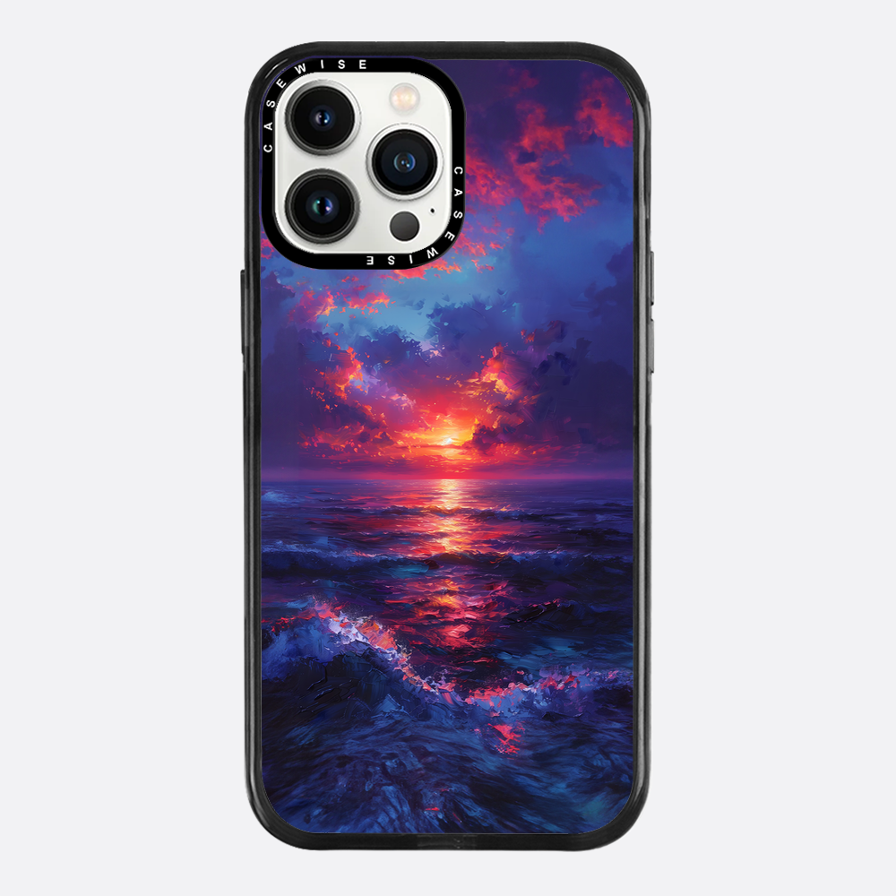 Midnight Sunset Ocean - Case