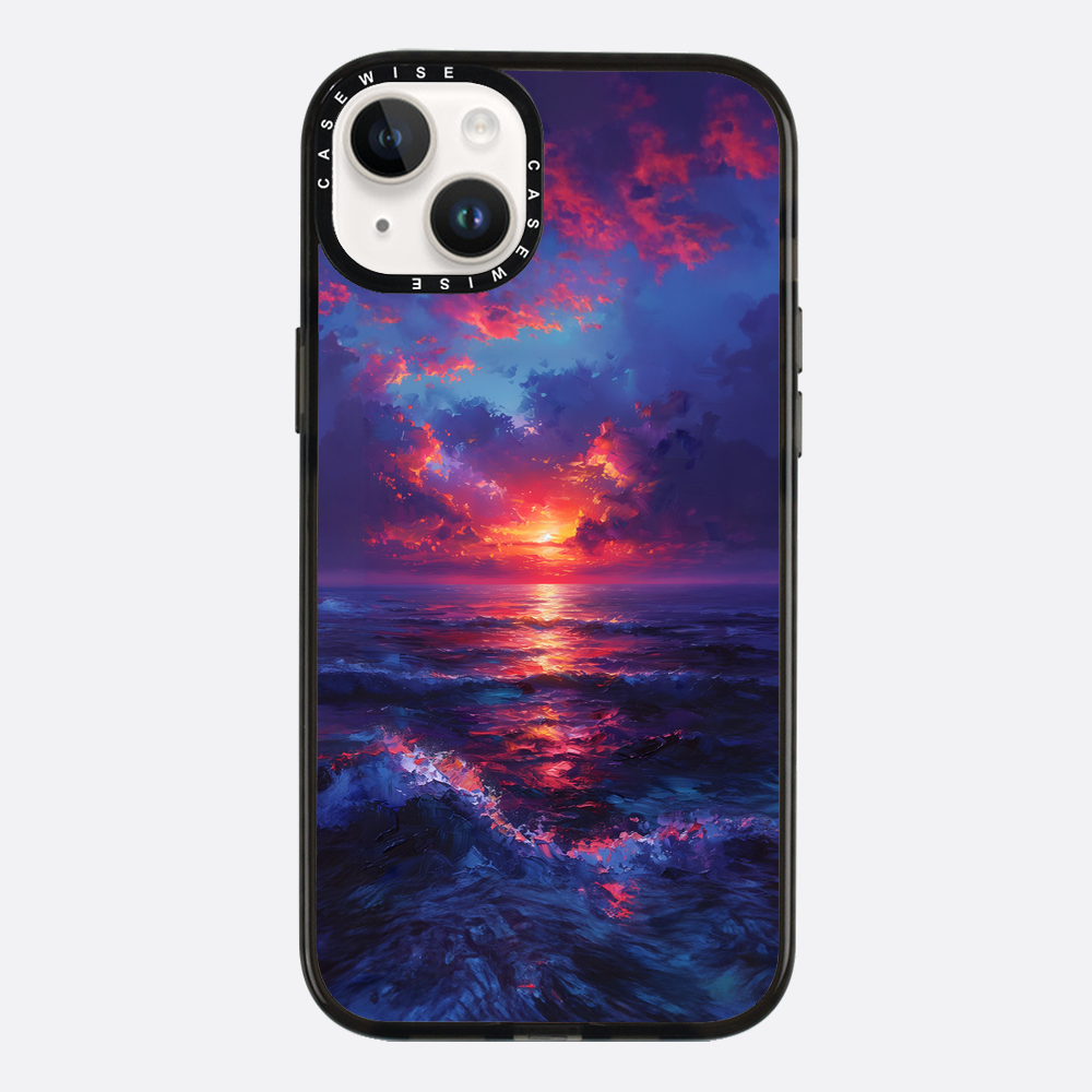 Midnight Sunset Ocean - Case