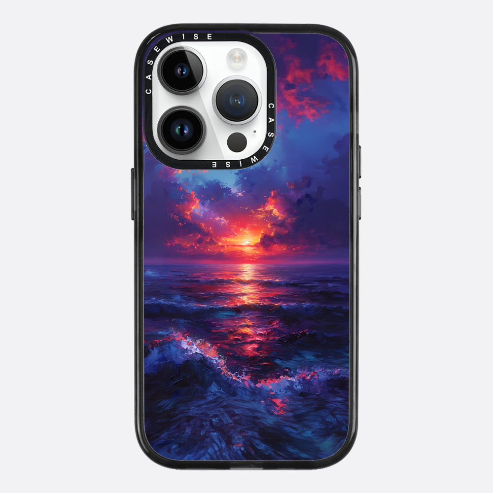 Midnight Sunset Ocean - Case