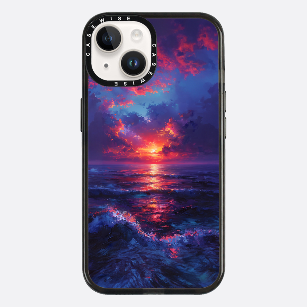 Midnight Sunset Ocean - Case