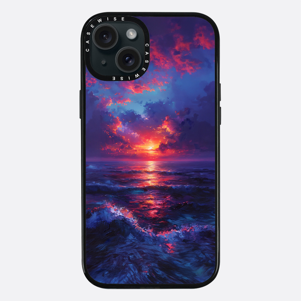 Midnight Sunset Ocean - Case