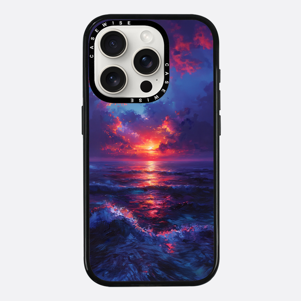 Midnight Sunset Ocean - Case
