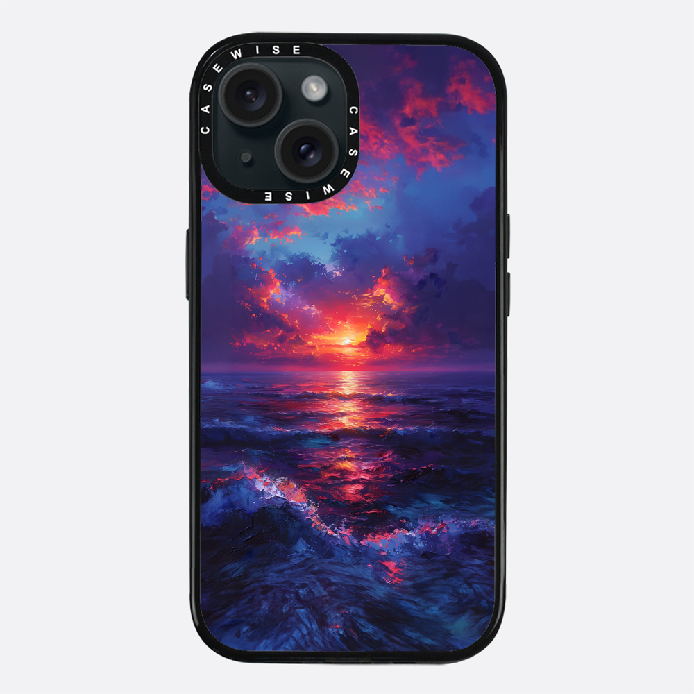 Midnight Sunset Ocean - Case