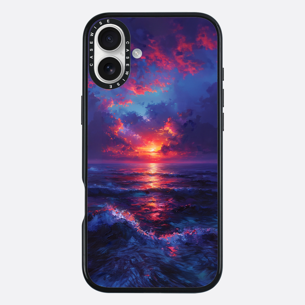 Midnight Sunset Ocean - Case