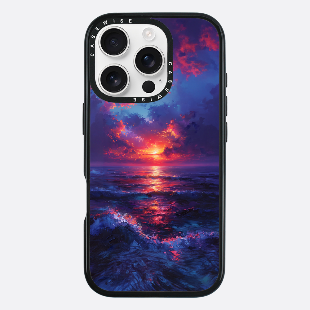 Midnight Sunset Ocean - Case