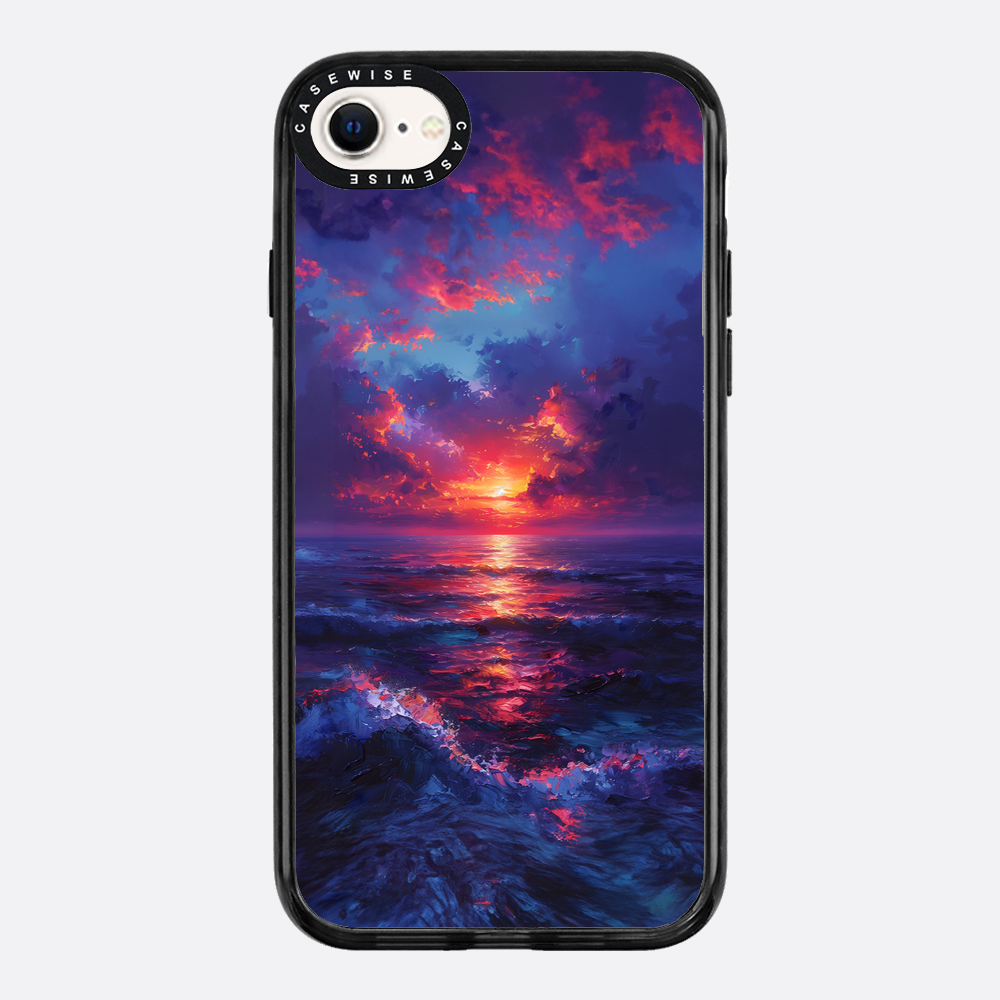 Midnight Sunset Ocean - Case
