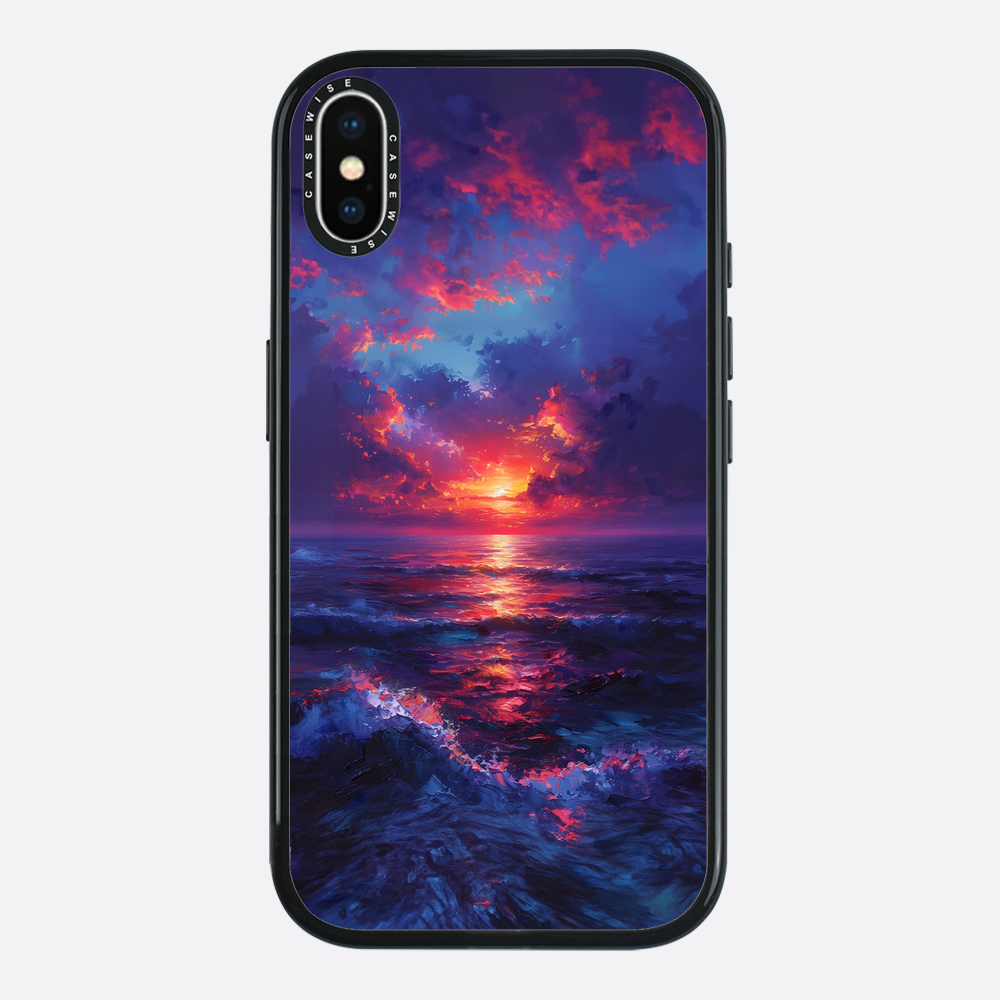 Midnight Sunset Ocean - Case