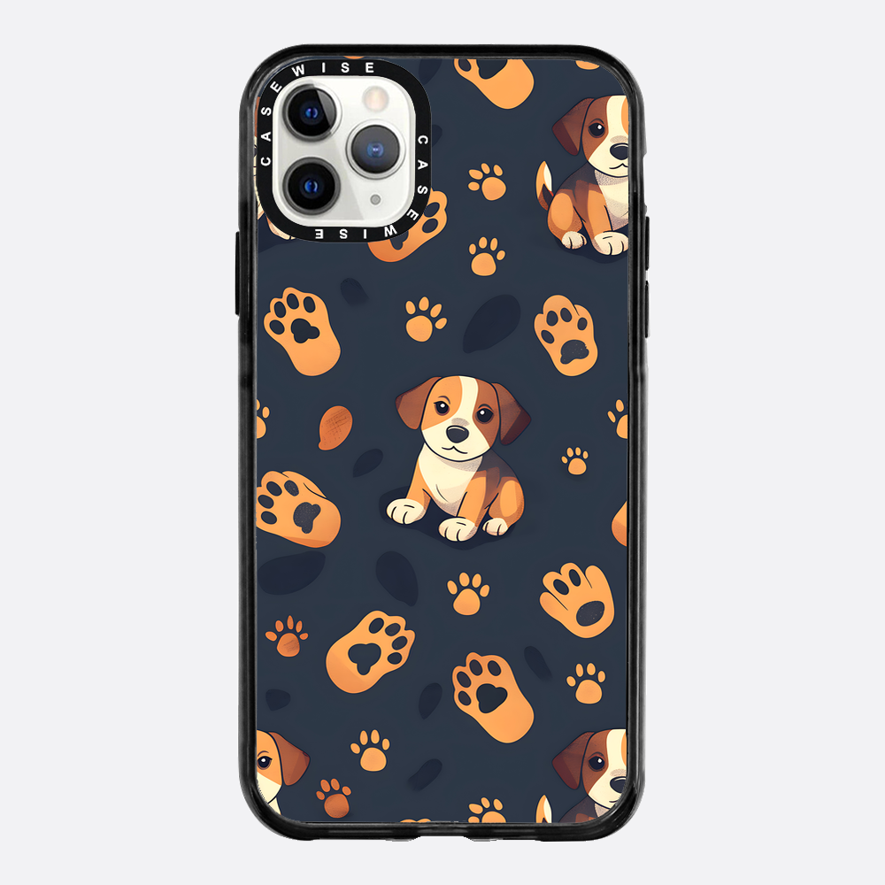 Dog Paw Pattern - Case