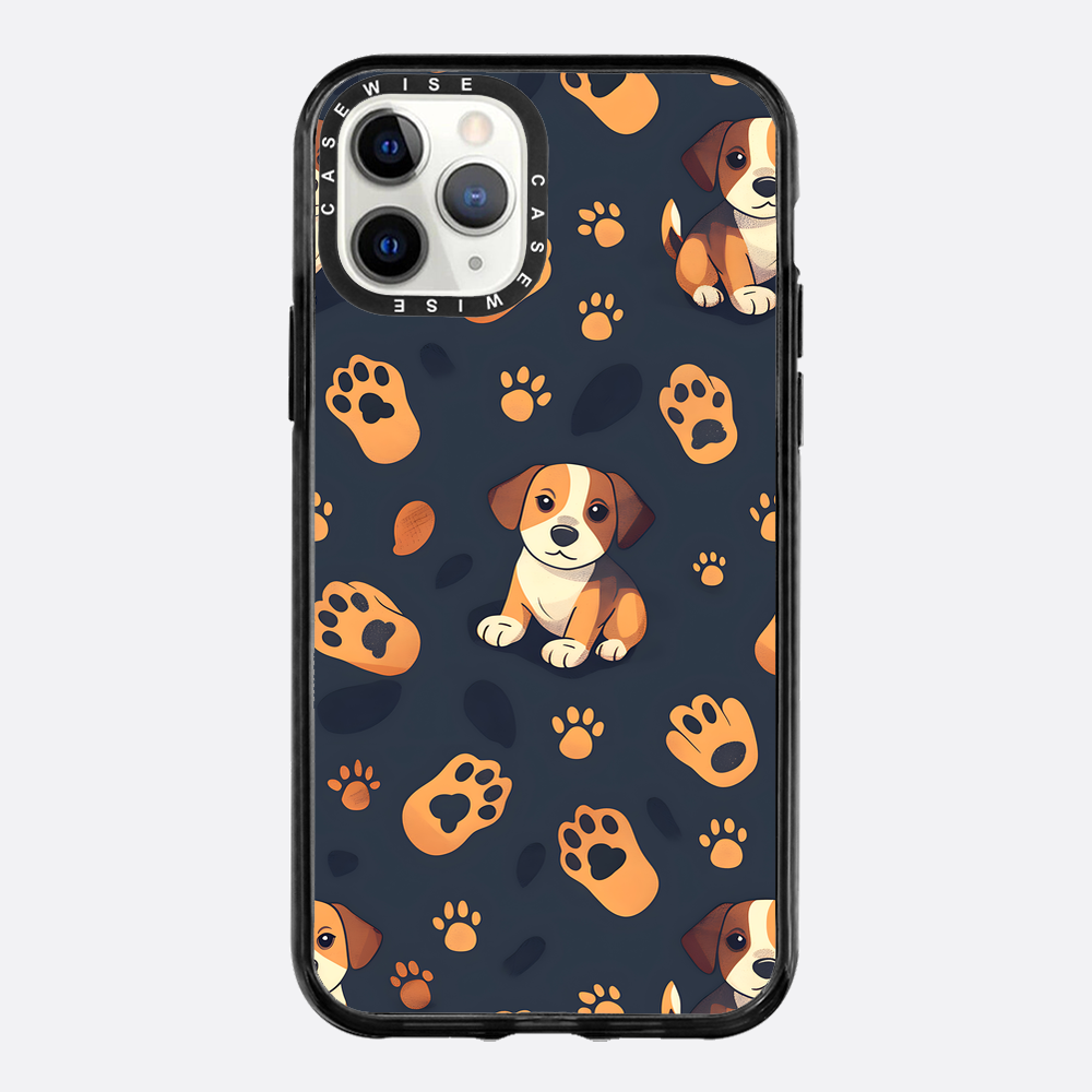 Dog Paw Pattern - Case