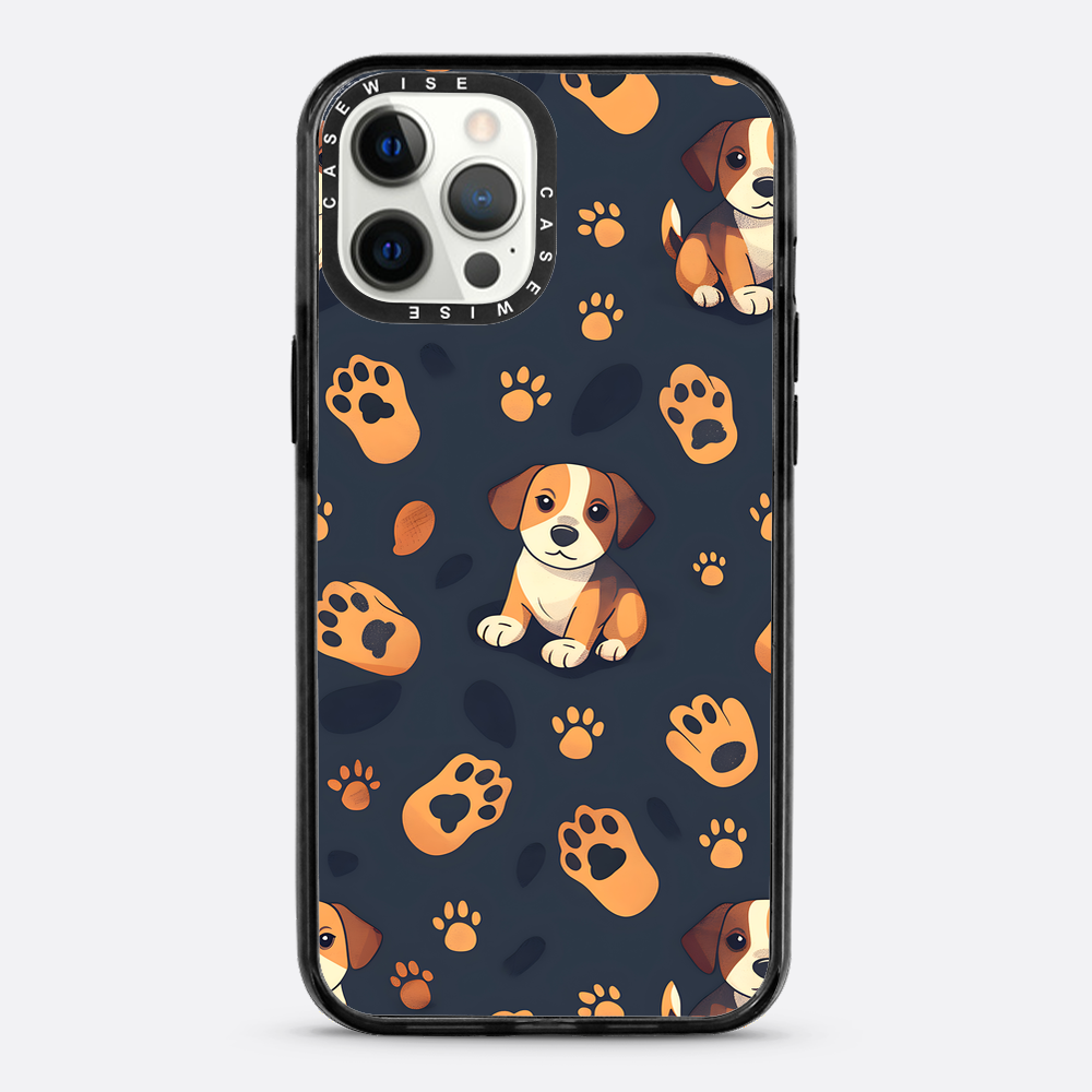Dog Paw Pattern - Case