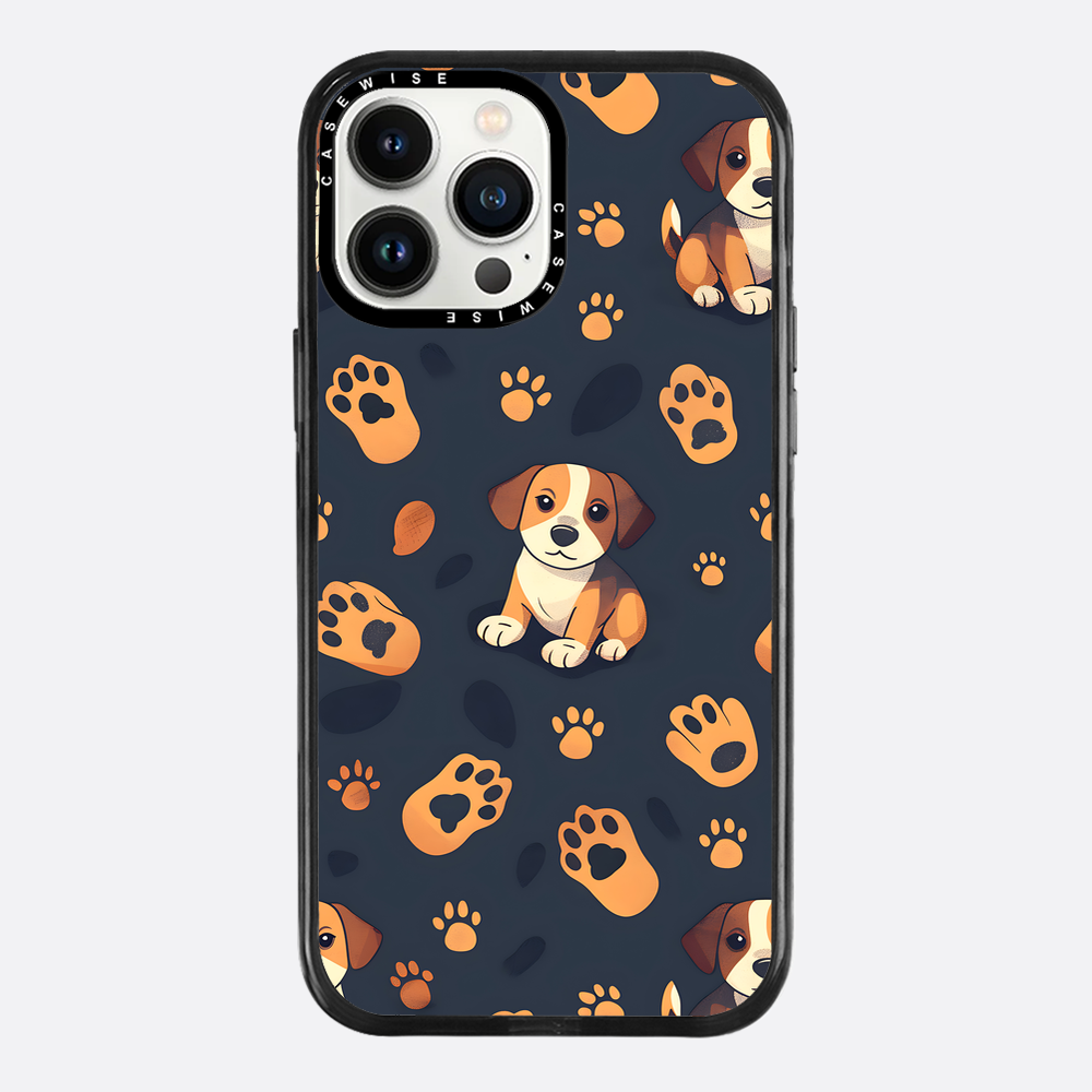 Dog Paw Pattern - Case