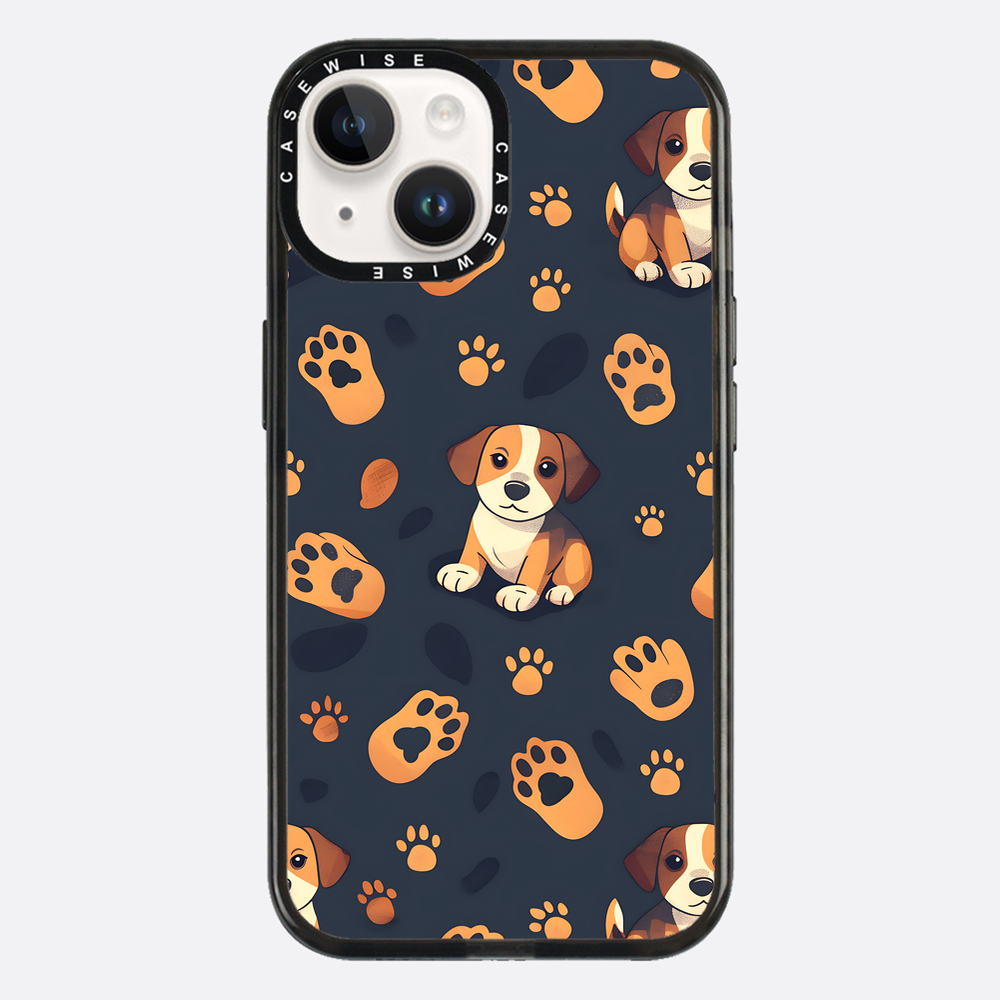 Dog Paw Pattern - Case