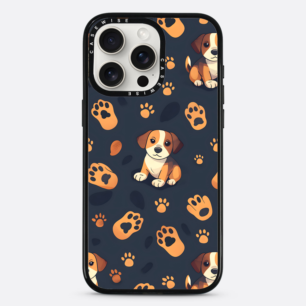Dog Paw Pattern - Case