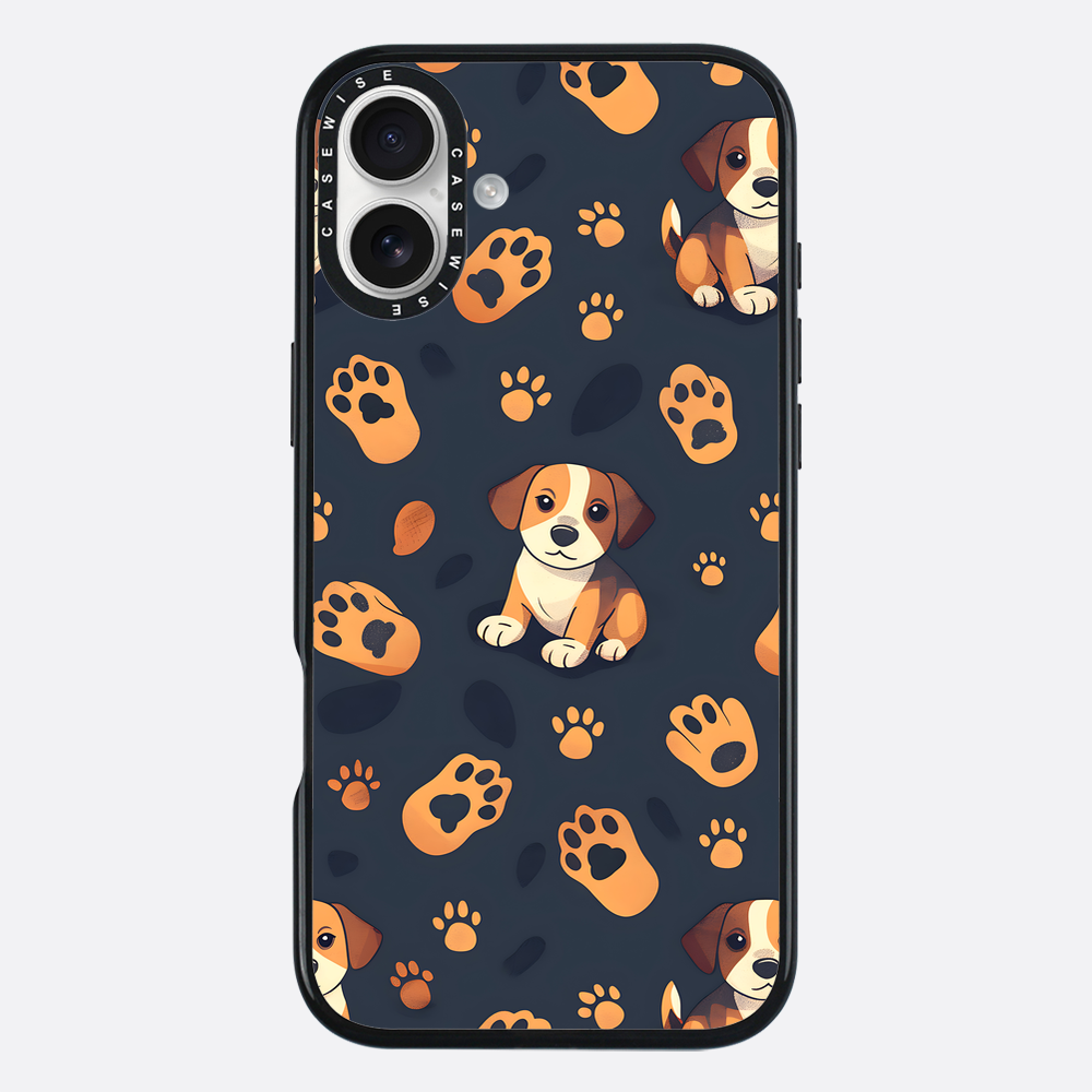 Dog Paw Pattern - Case