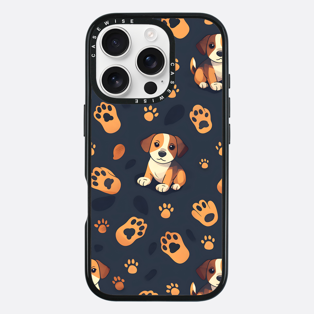 Dog Paw Pattern - Case