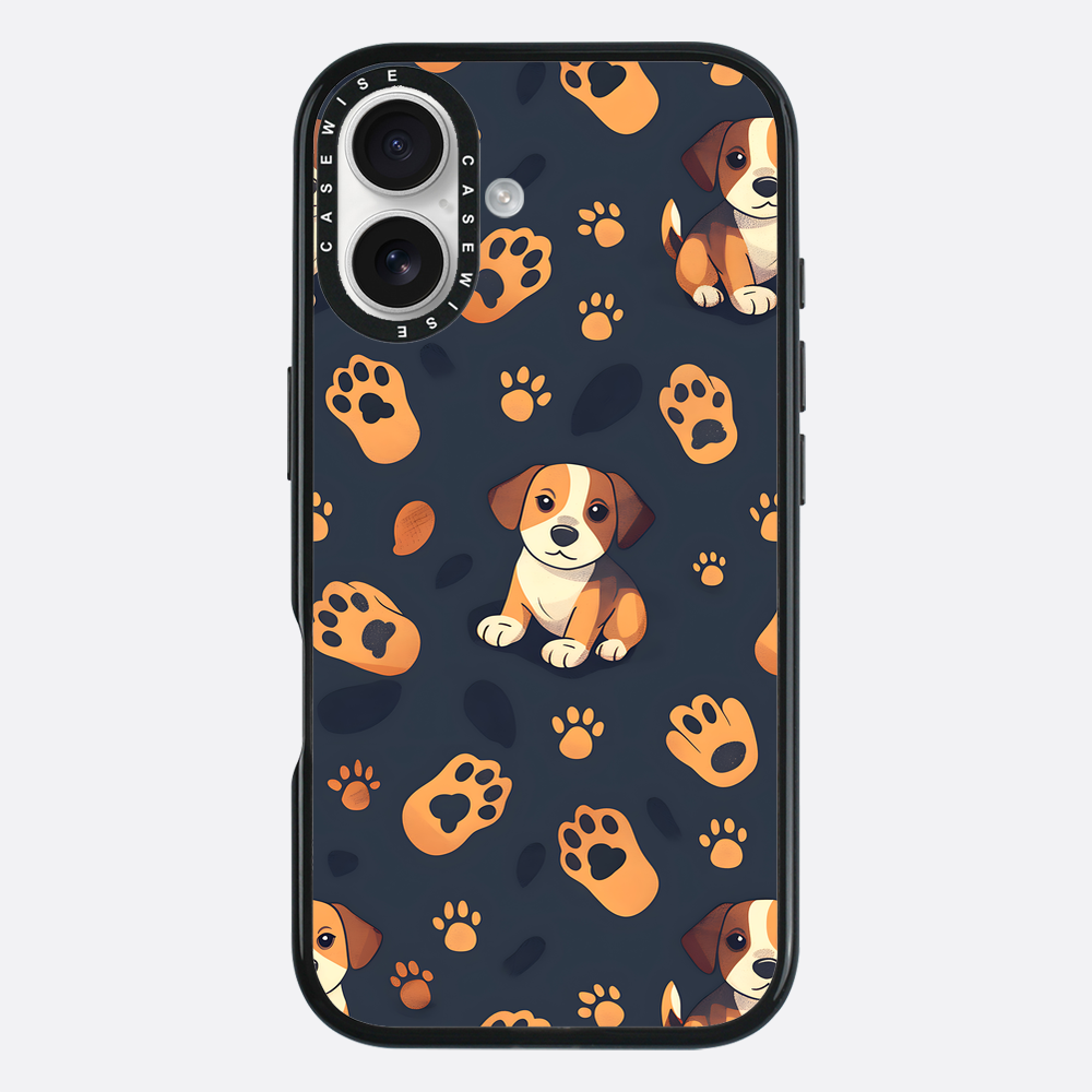 Dog Paw Pattern - Case