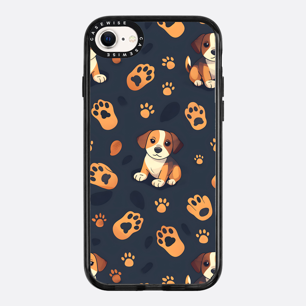 Dog Paw Pattern - Case