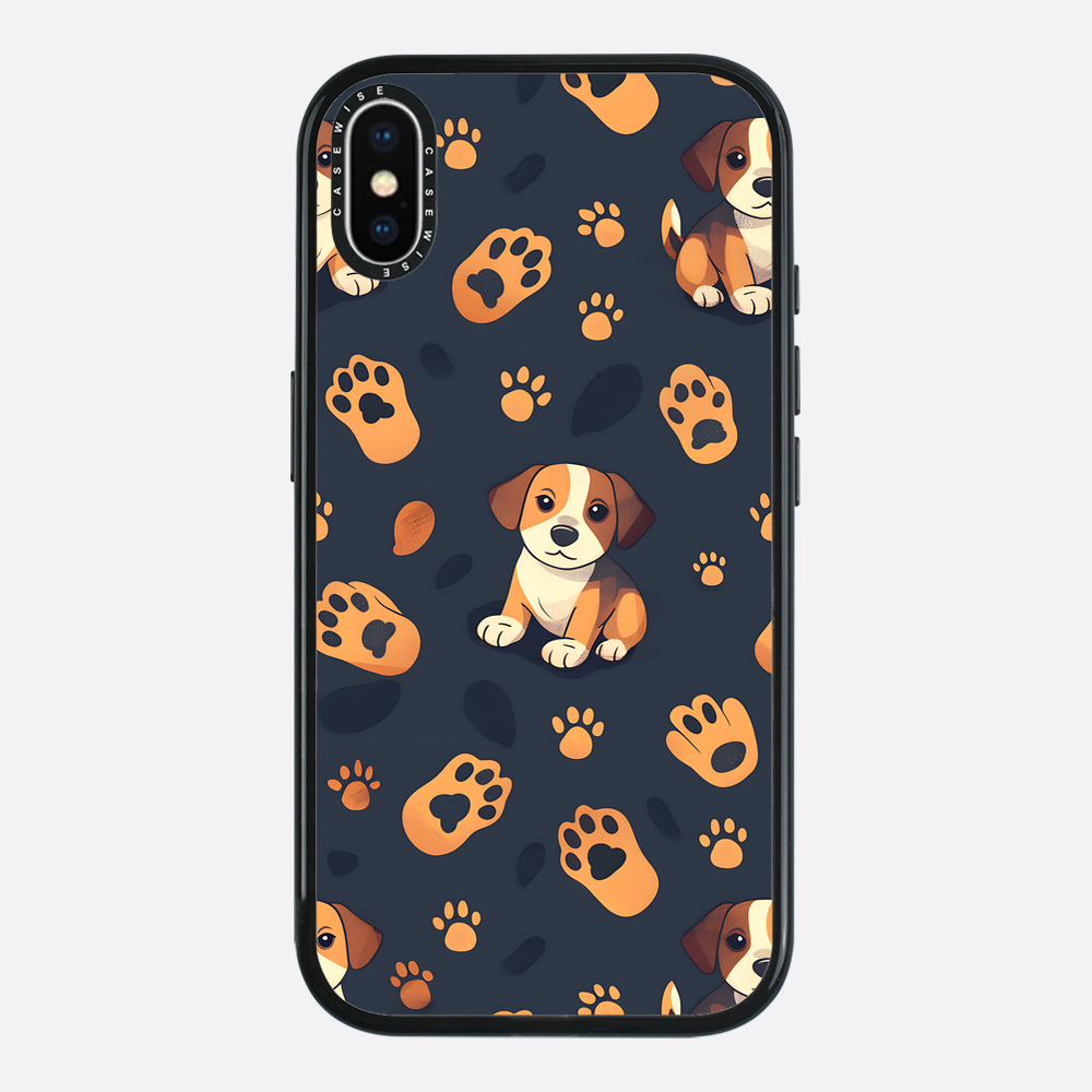 Dog Paw Pattern - Case