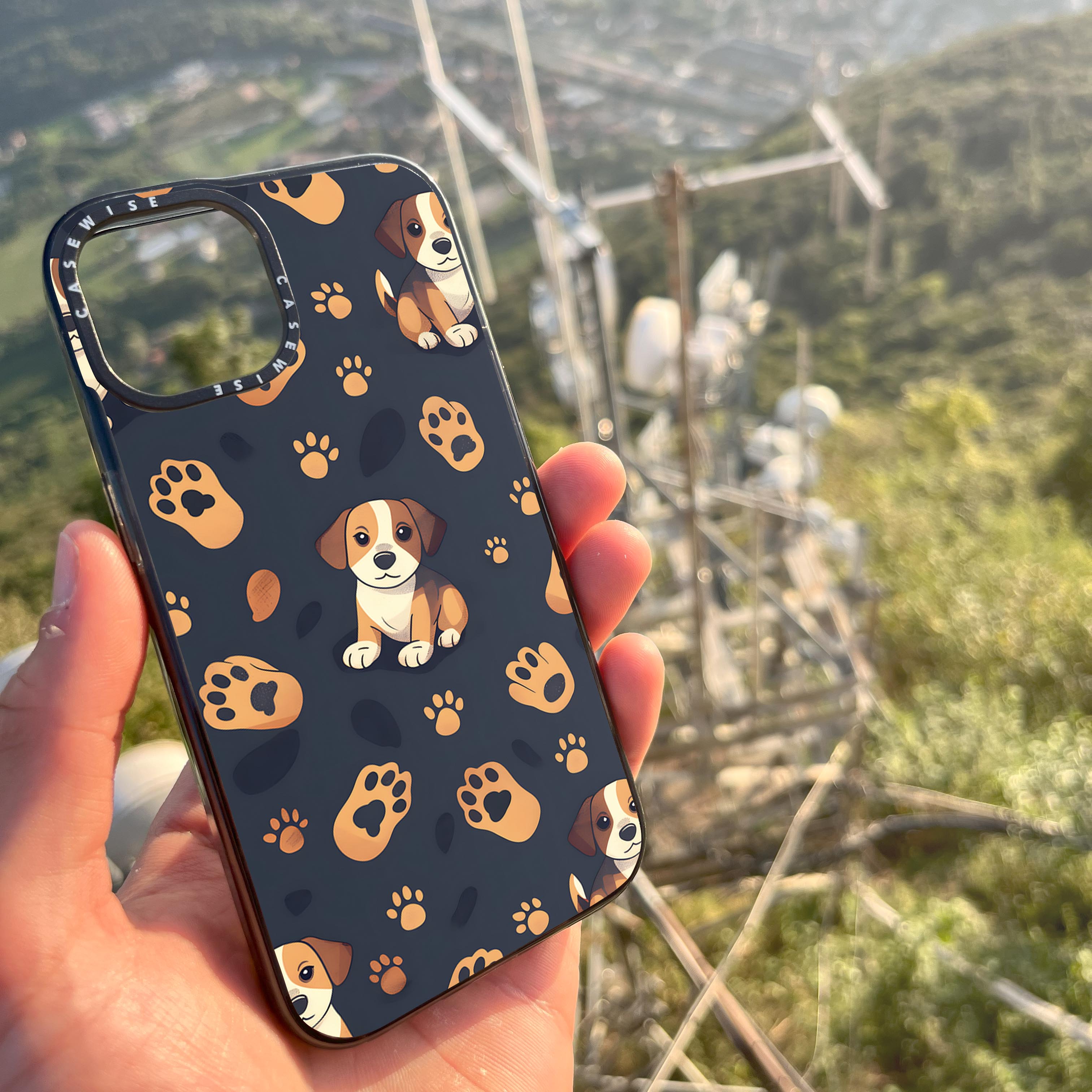 Dog Paw Pattern - Case