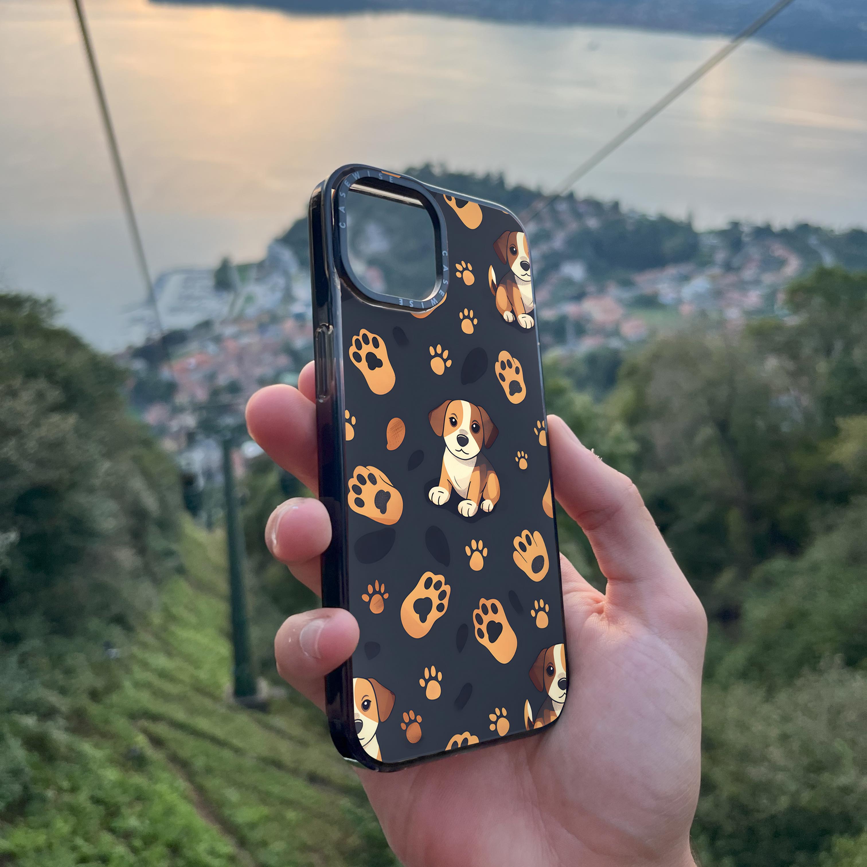 Dog Paw Pattern - Case