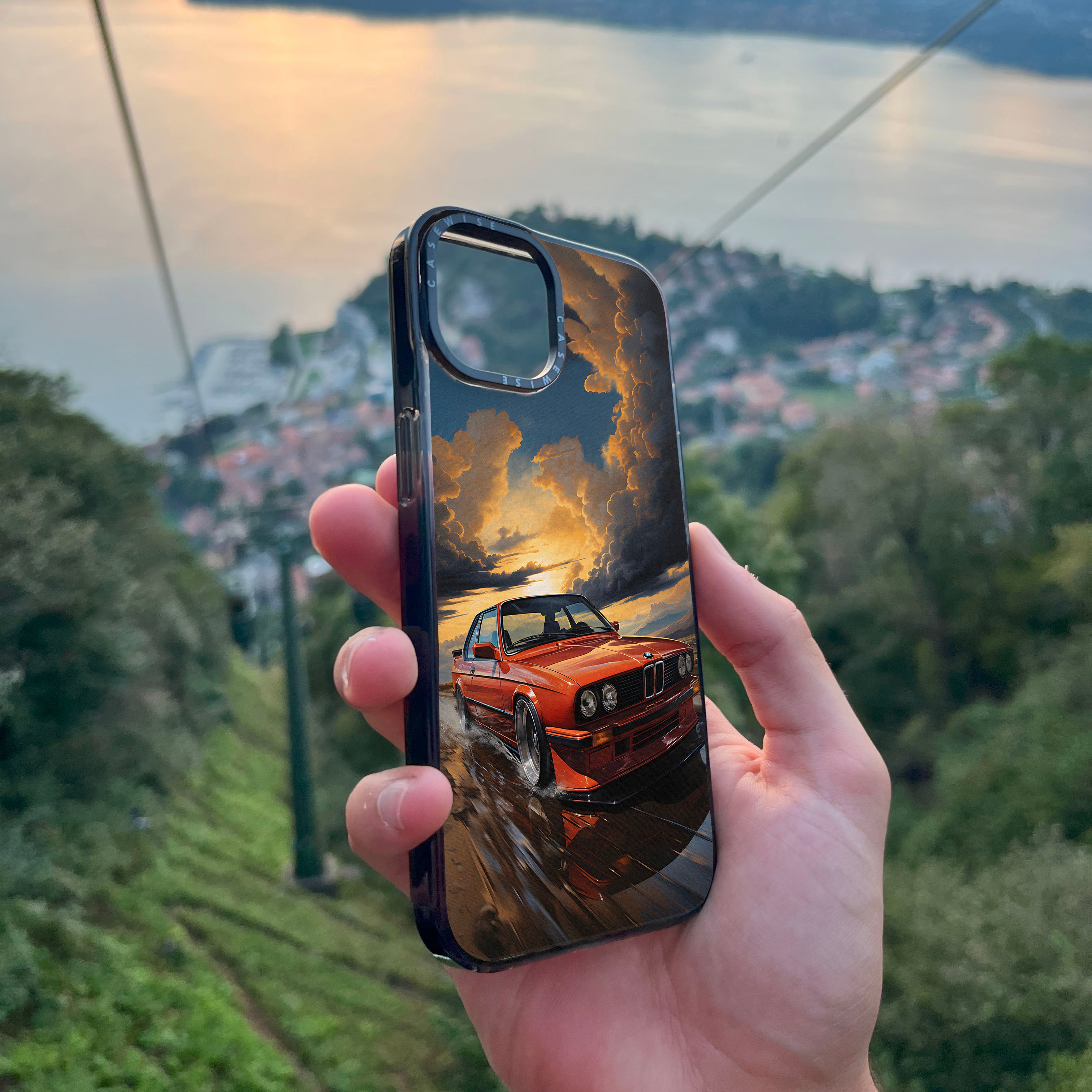 BMW M3 E30 Sunset Painting - Case