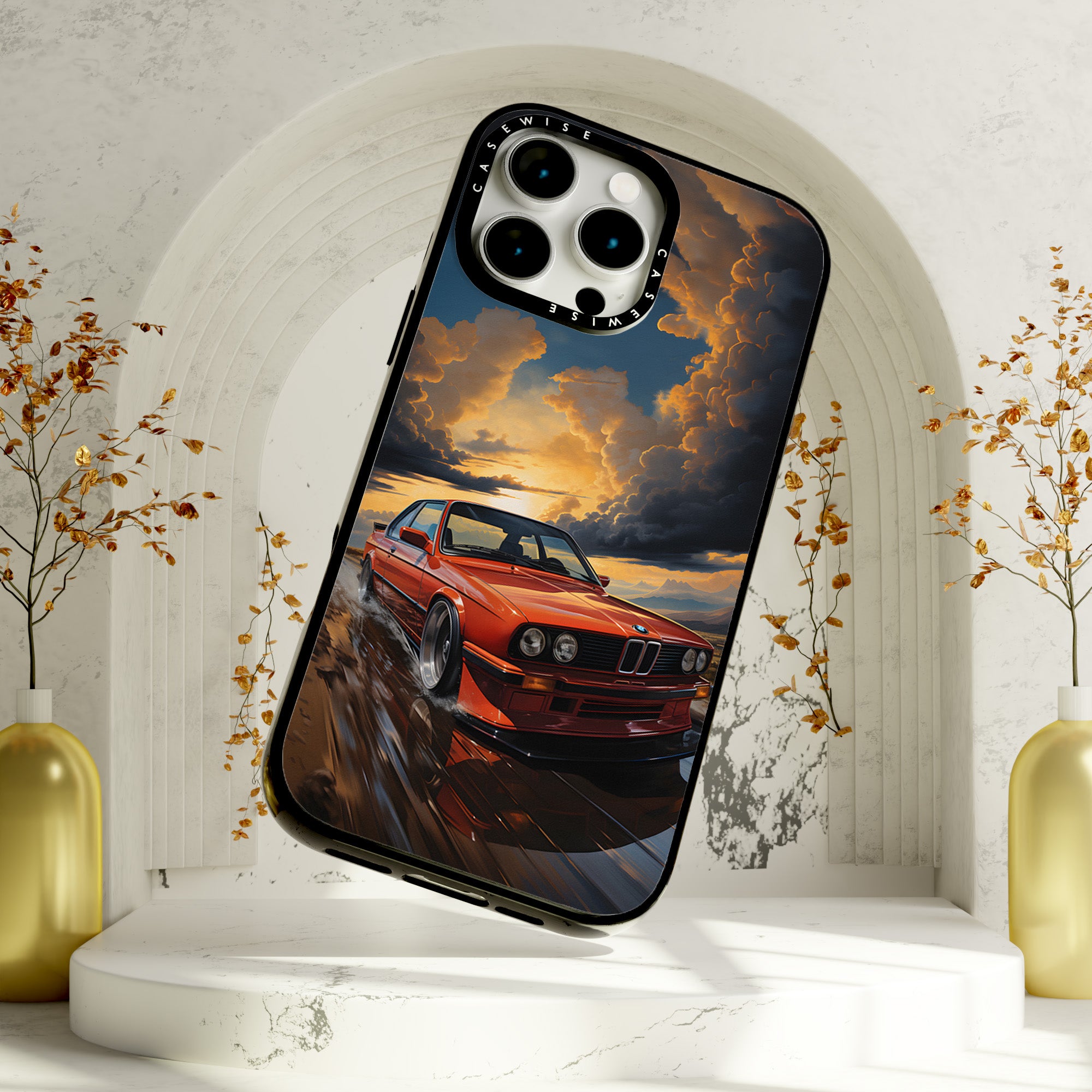 BMW M3 E30 Sunset Painting - Case