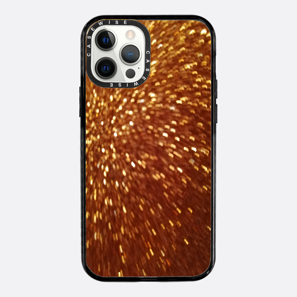 Gold glitter - Case